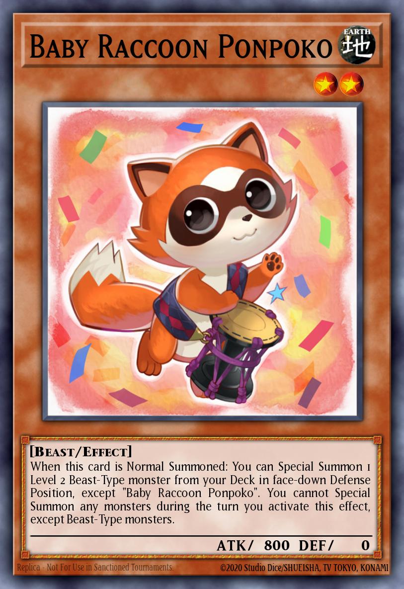 OP22-IT005 - Baby Raccoon Ponpoko - Super Rare - OTS Tournament Pack 22