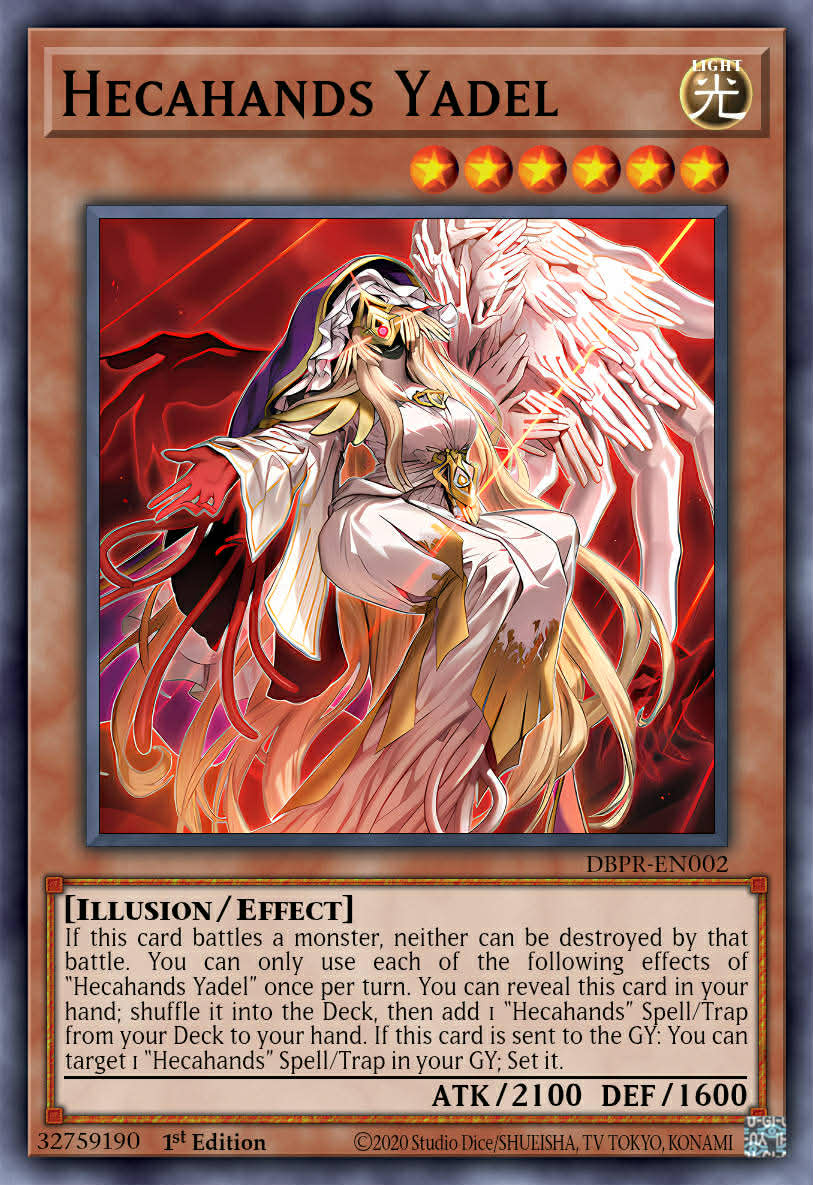 PHRE-EN002 - Hecahands Yadel - Starlight Rare - Phantom Revenge