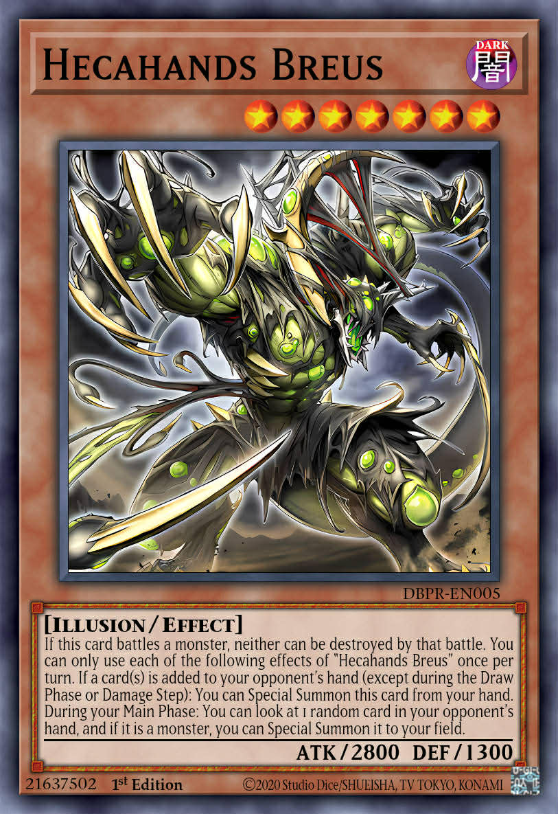 PHRE-EN005 - Hecahands Breus - Super Rare - Phantom Revenge