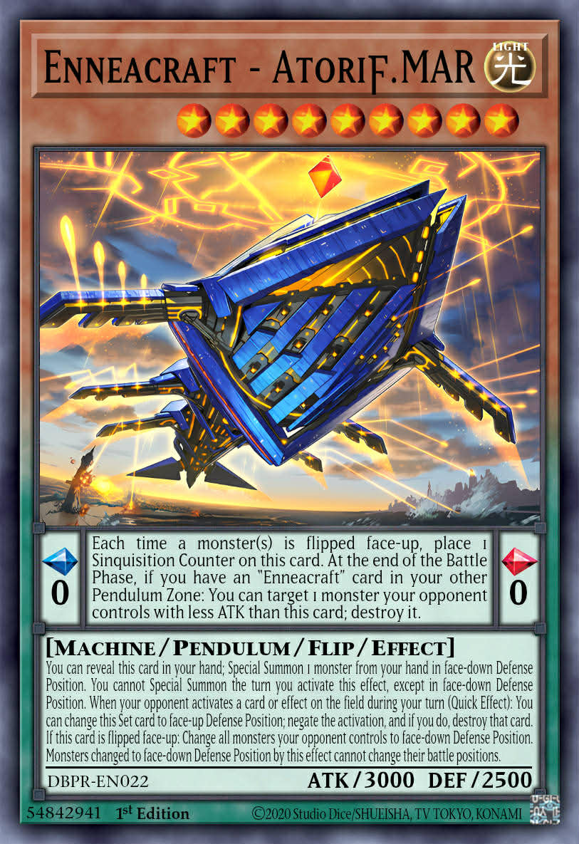 PHRE-EN022 - Enneacraft - Atorif.MAR - Collectors Rare - Phantom Revenge