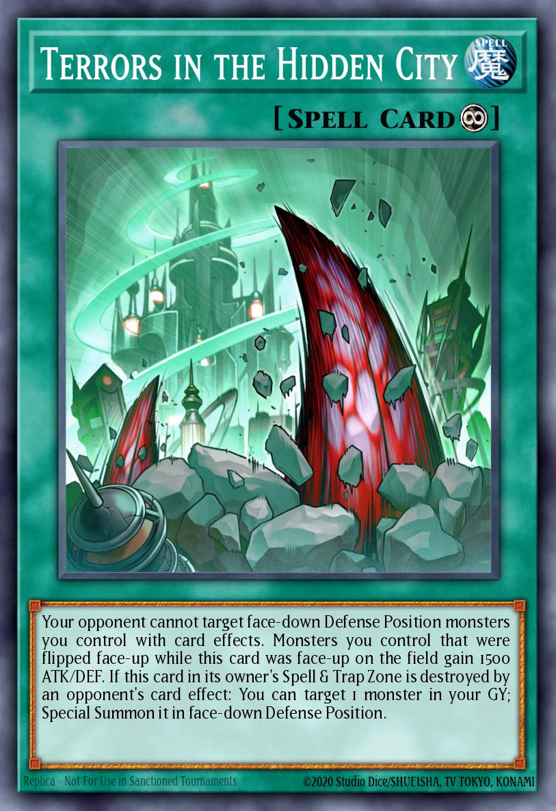 PHRE-EN054 - Terrors in the Hidden City - Rare - Phantom Revenge