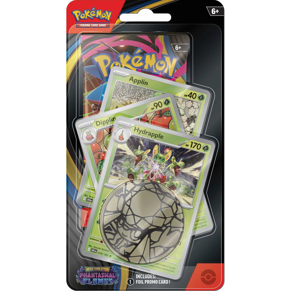 Pokemon - Mega Evolution - Phantasmal Flames - Premium Checklane Blister - Hydrapple ME1