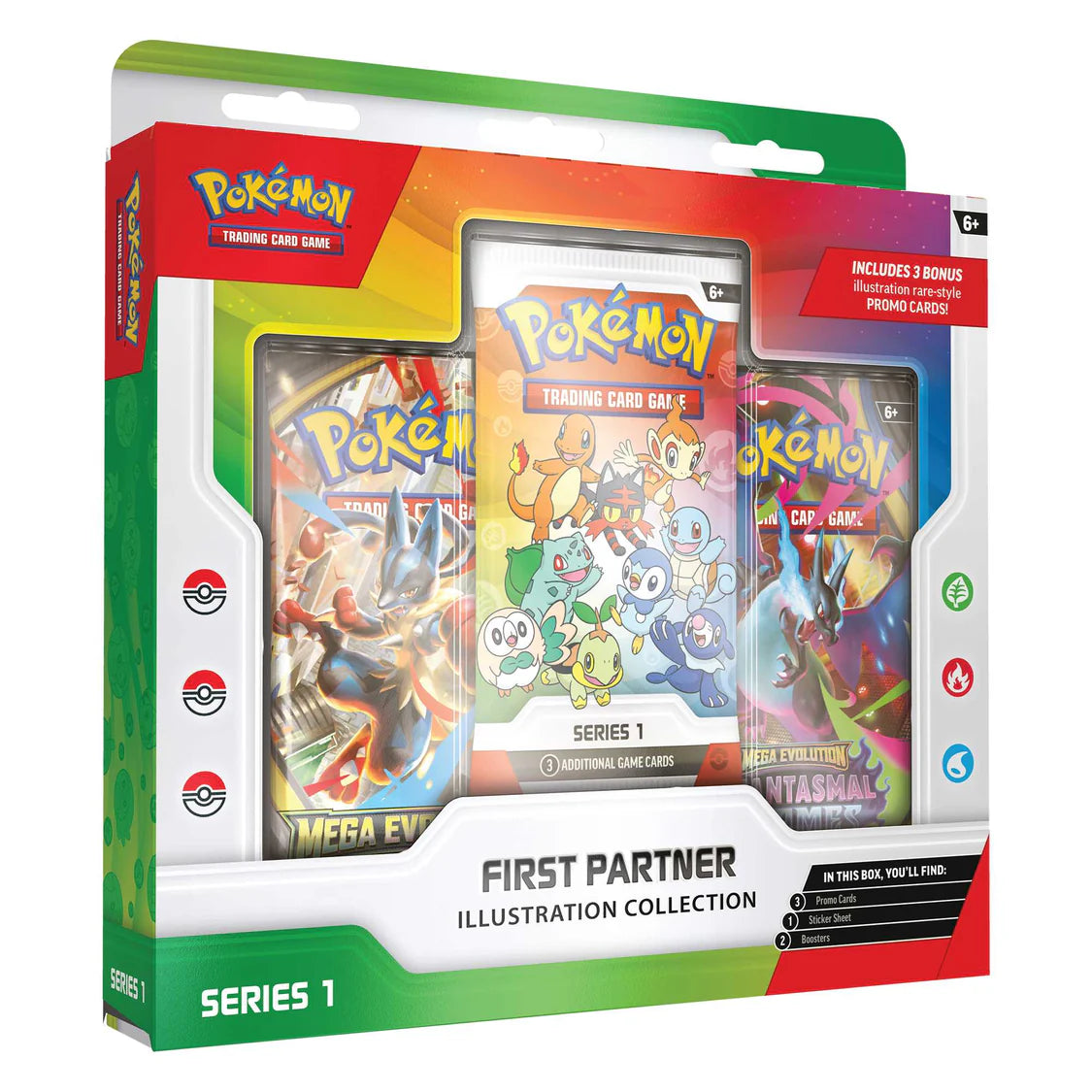 Pokemon - First Partner Illustration Collection - Series 1 - Pre Order - Max 2 per customer