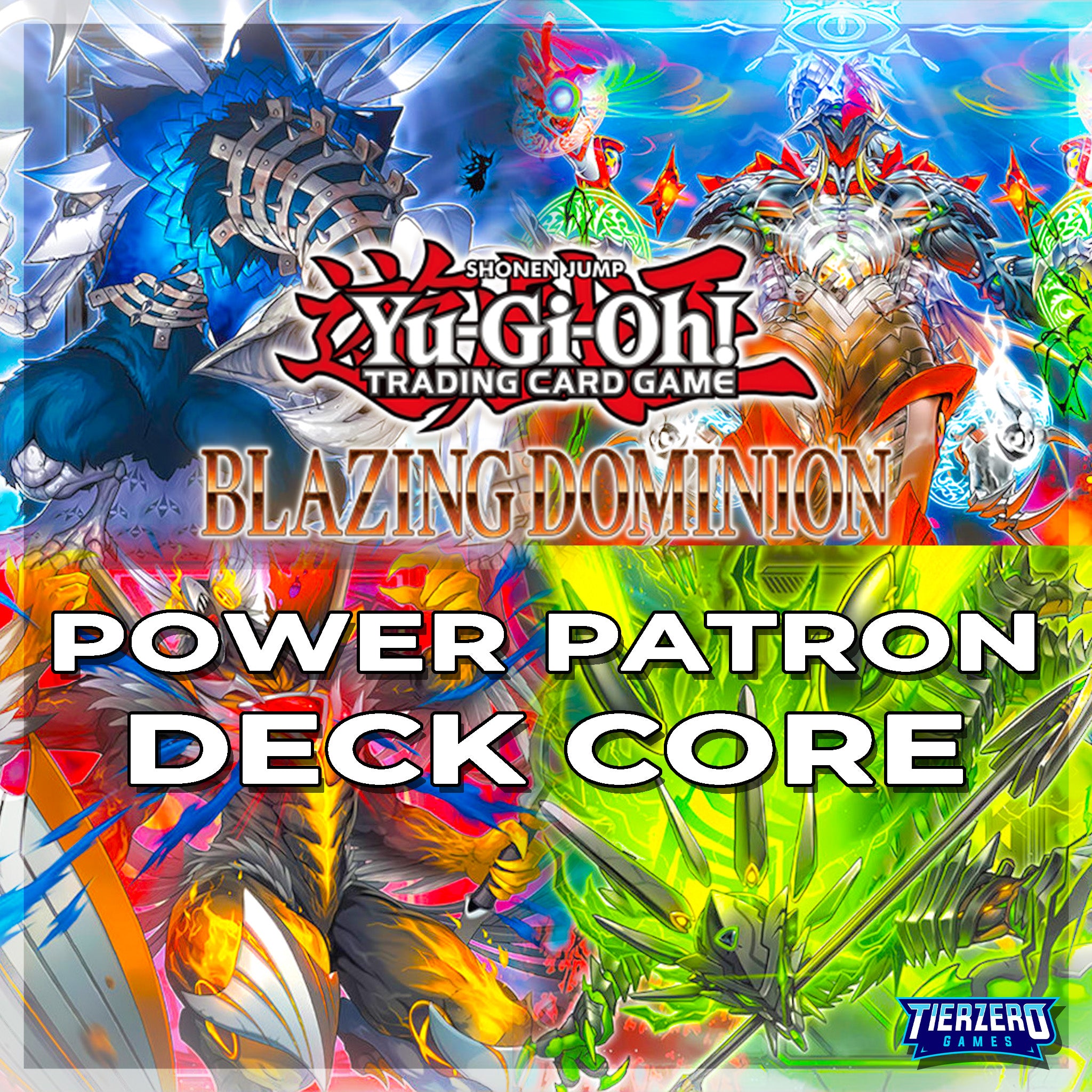 Yugioh Power Patron Deck Core BLZD - Blazing Dominion Yugioh Power Patron Deck Core BLZD - Blazing Dominion