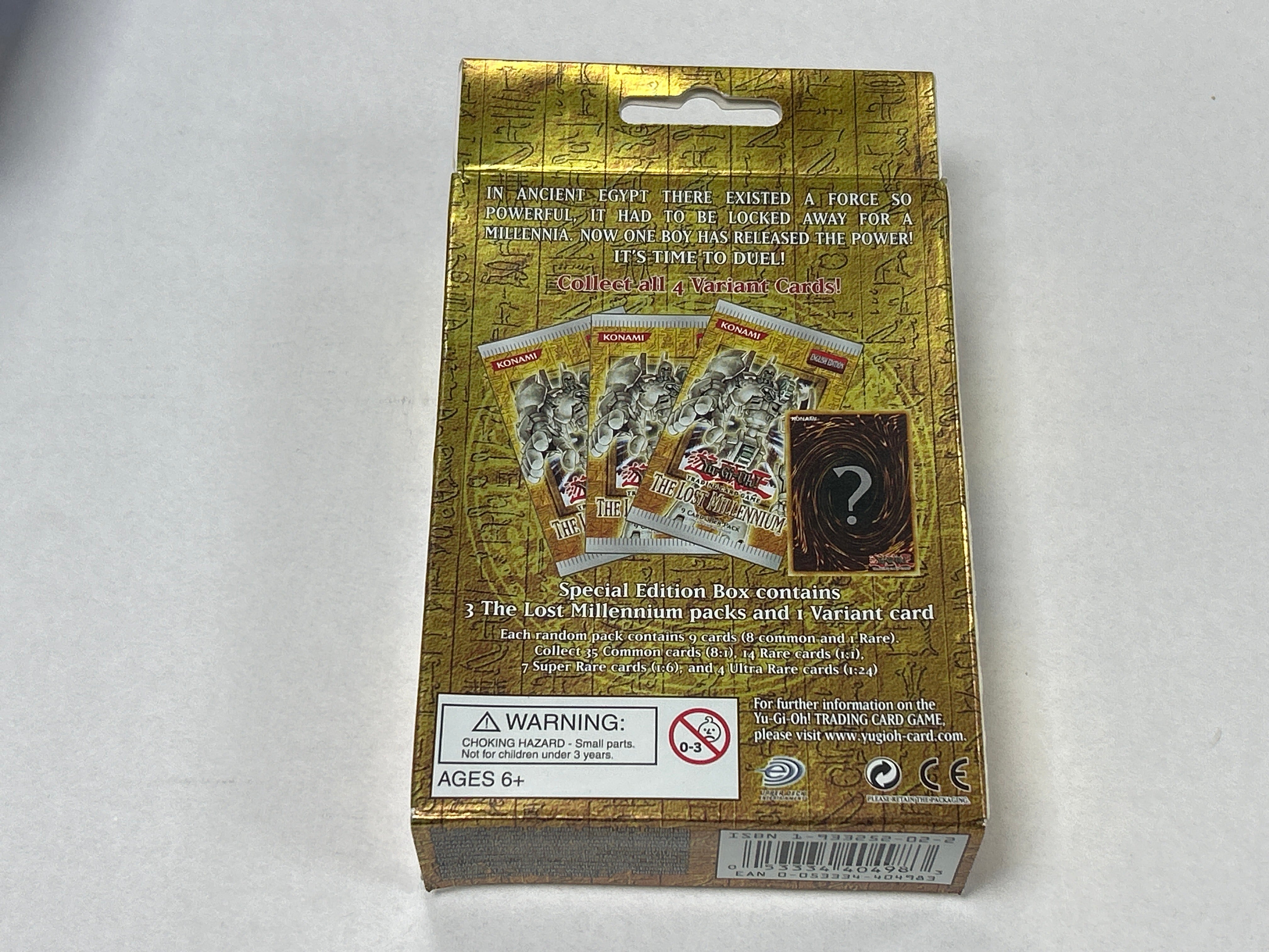 Yugioh - The Lost Millennium Special Edition Sealed