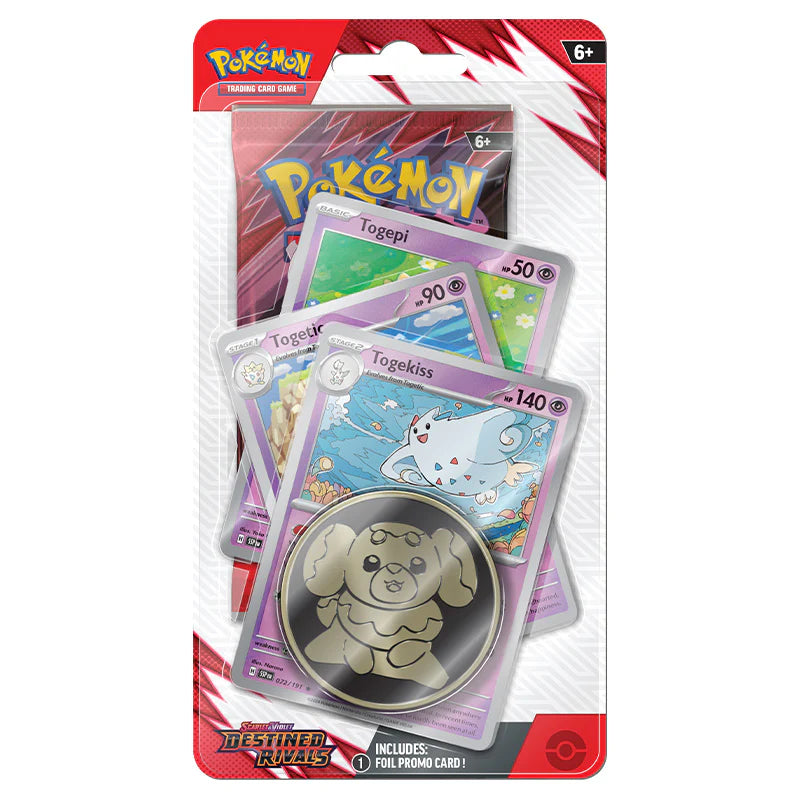 Pokemon Destined Rivals Premium Checklane Blister Togekiss