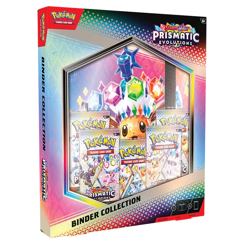Pokemon - Scarlet & Violet - Prismatic Evolutions Binder Collection (Damaged Outer Box)