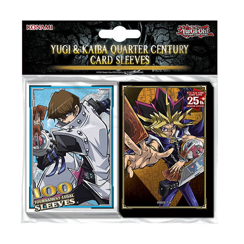Yugioh Yugi & Kaiba Quarter Century Sleeves 100 Count