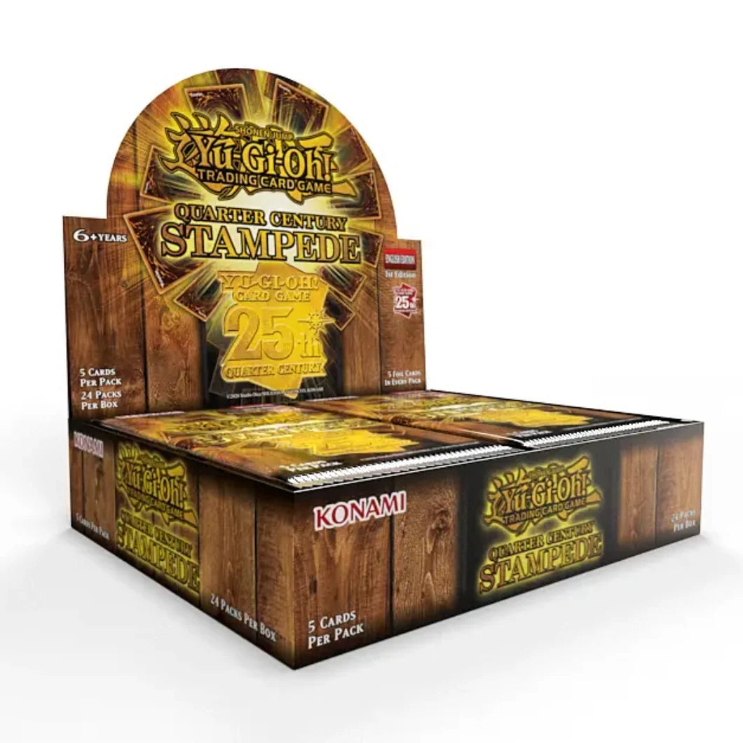 Yugioh Quarter Century Stampede Booster Box x1