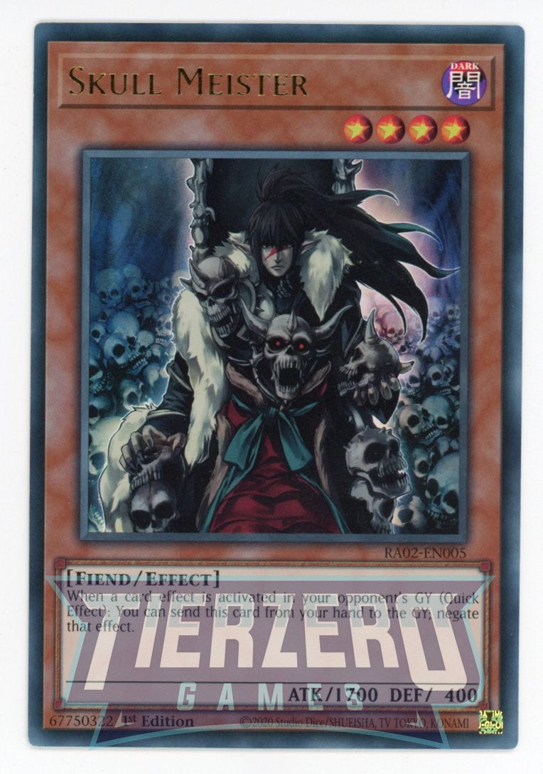 RA02-EN005 - Skull Meister - Ultra Rare - - Rarity Collection 2