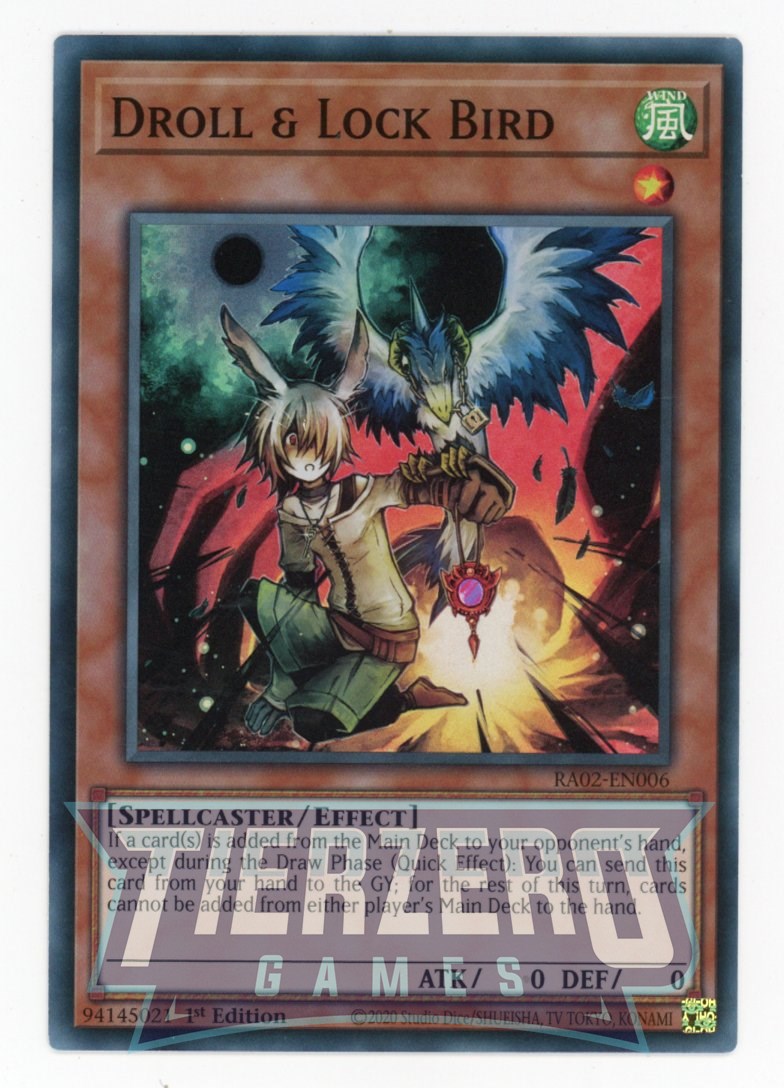 RA02-EN006 - Droll & Lock Bird - Super Rare