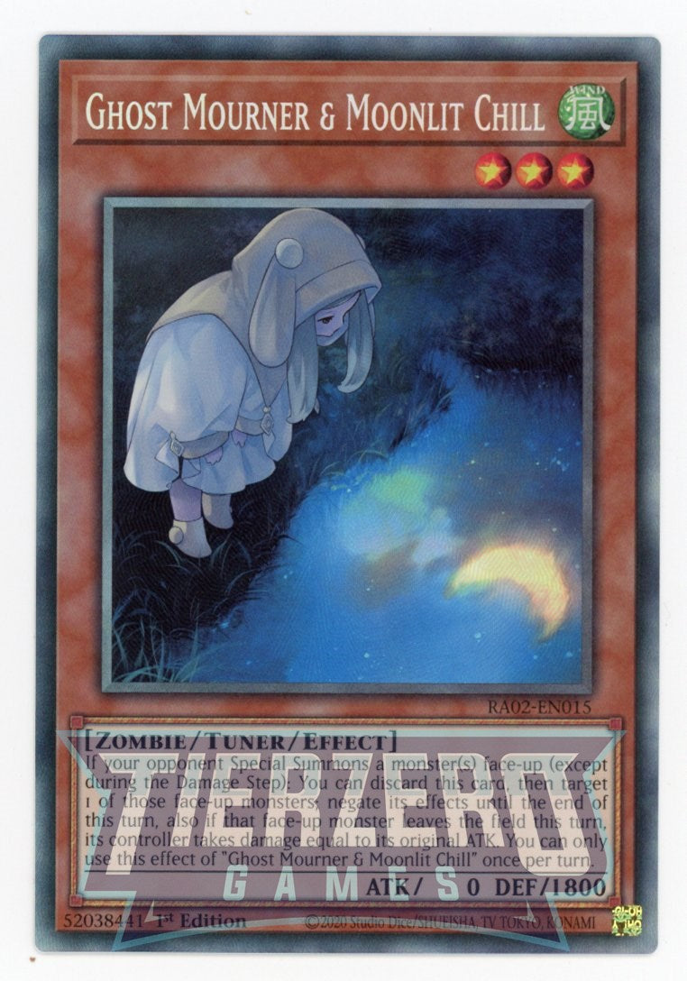 RA02-EN015 - Ghost Mourner & Moonlit Chill (Alt Art) - Collector's Rare - - Rarity Collection 2