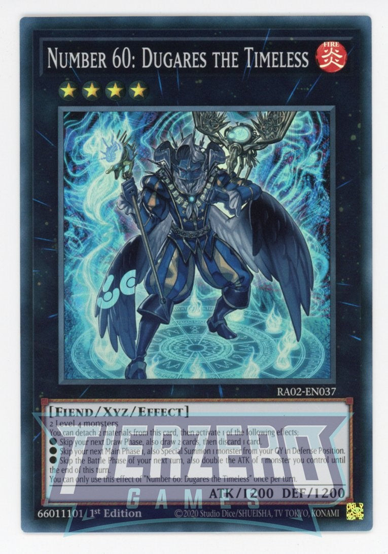 RA02-EN037 - Number 60: Dugares the Timeless - Super Rare