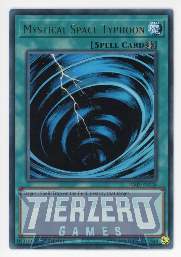 RA02-EN048 - Mystical Space Typhoon - Ultra Rare - - Rarity Collection 2