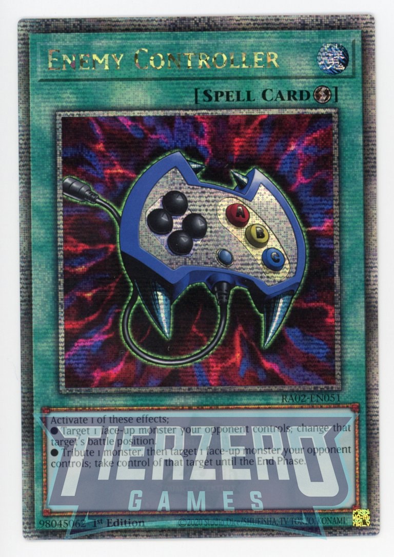 enemy controller yugioh card RA02-EN051 - Enemy Controller - Quarter Century Secret Rare