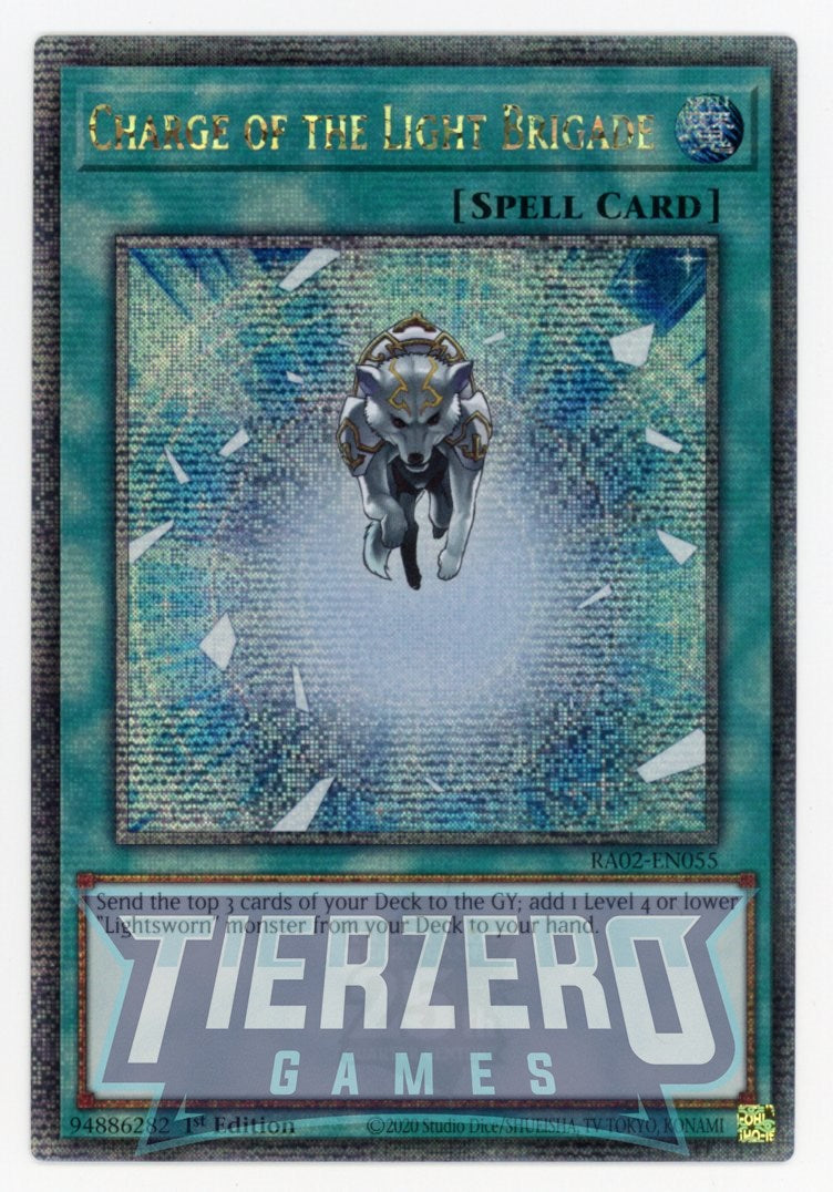 charge of the light brigade yugioh card RA02-EN055 - Charge of the Light Brigade