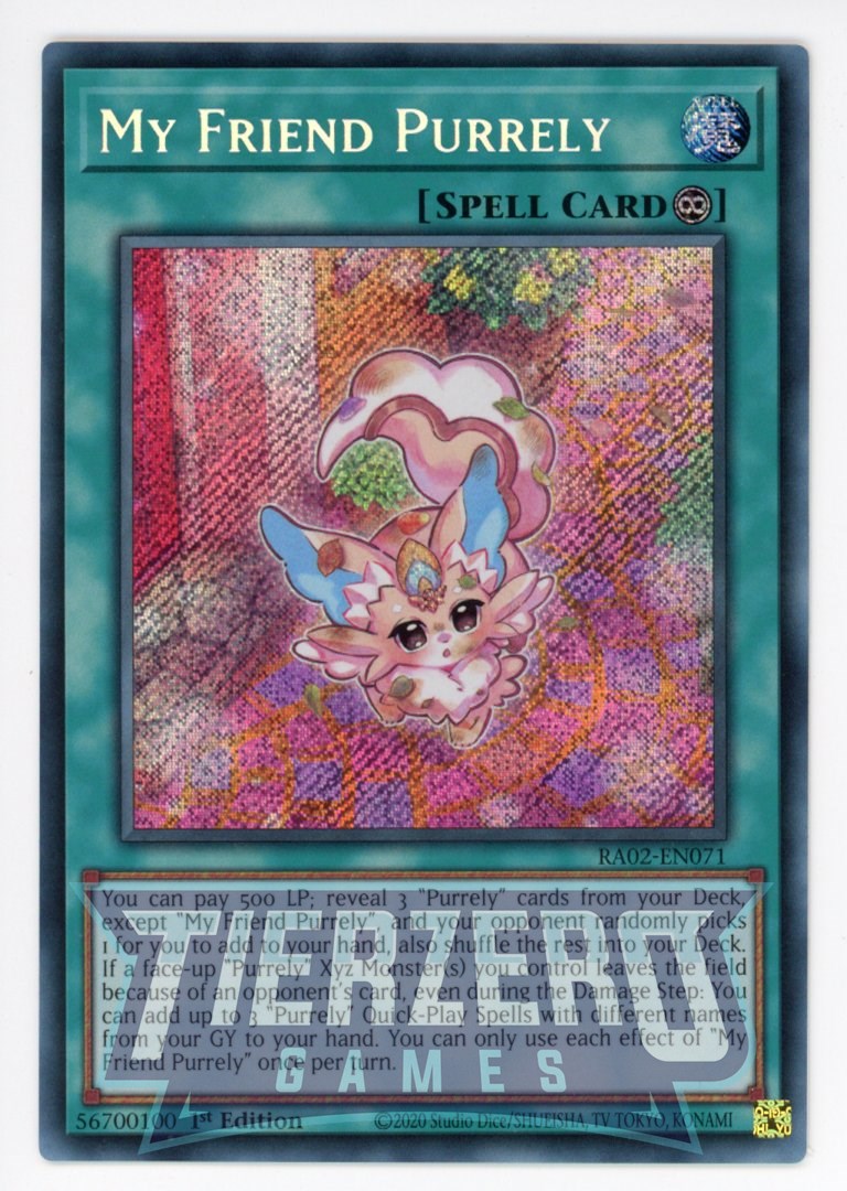 RA02-EN071 - My Friend Purrely - Secret Rare