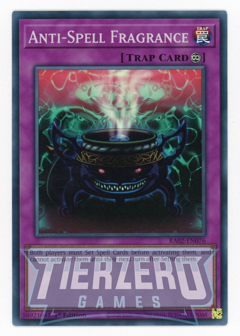 RA02-EN076 - Anti-Spell Fragrance - Super Rare - - Rarity Collection 2