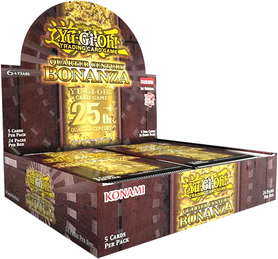 Yugioh Quarter Century Bonanza Booster Box x1 Sealed