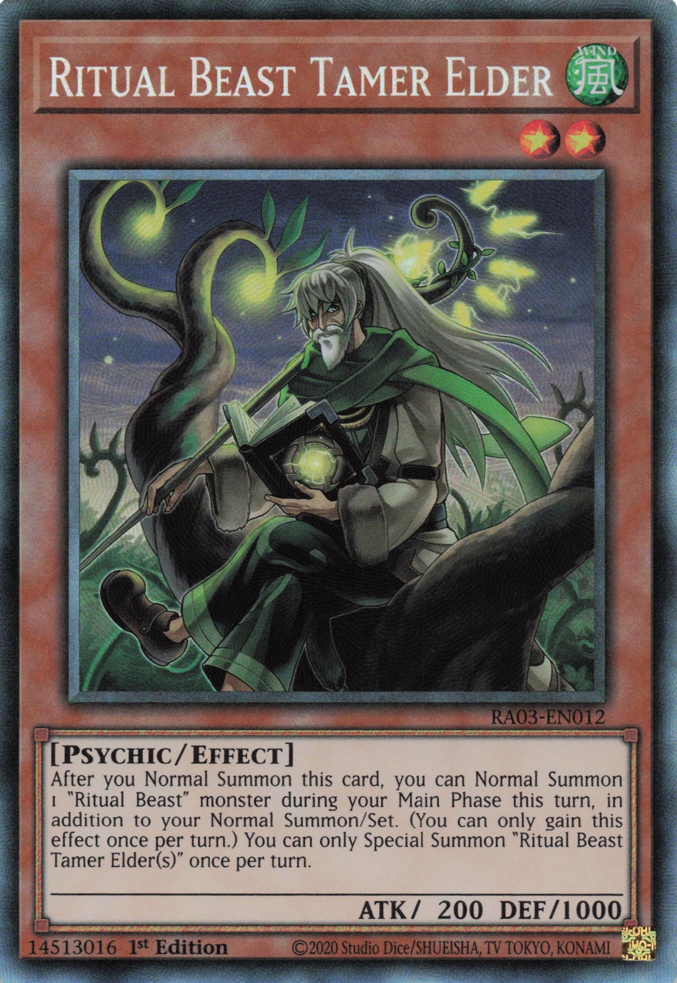 Ritual Beast Tamer Elder RA03-EN012 - Collector's Rare -