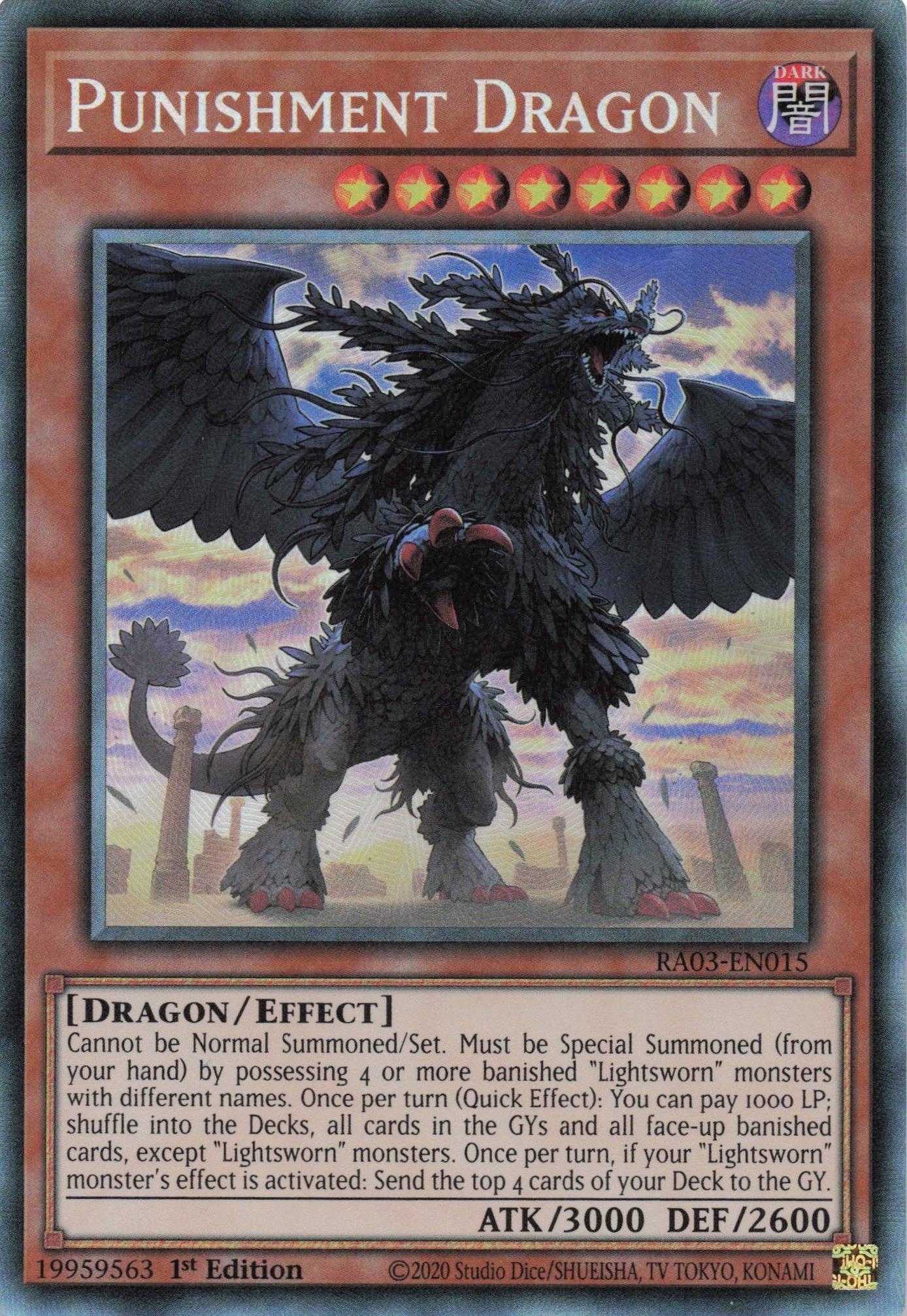 Punishment Dragon RA03-EN015 - Collector's Rare -