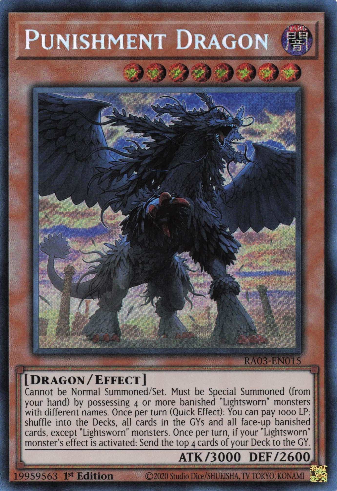 Punishment Dragon RA03-EN015 - Secret Rare -