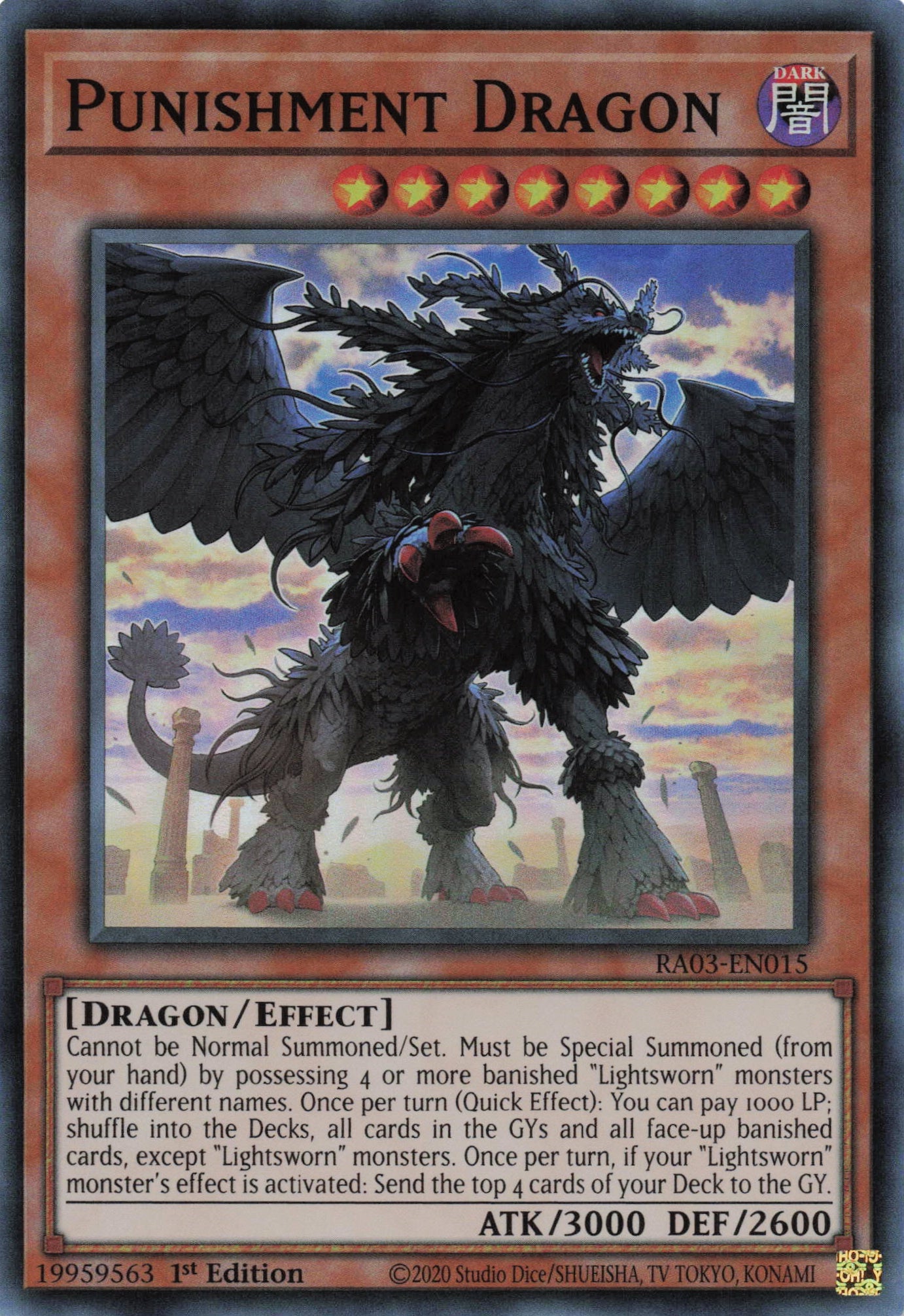 Punishment Dragon RA03-EN015 - Super Rare -