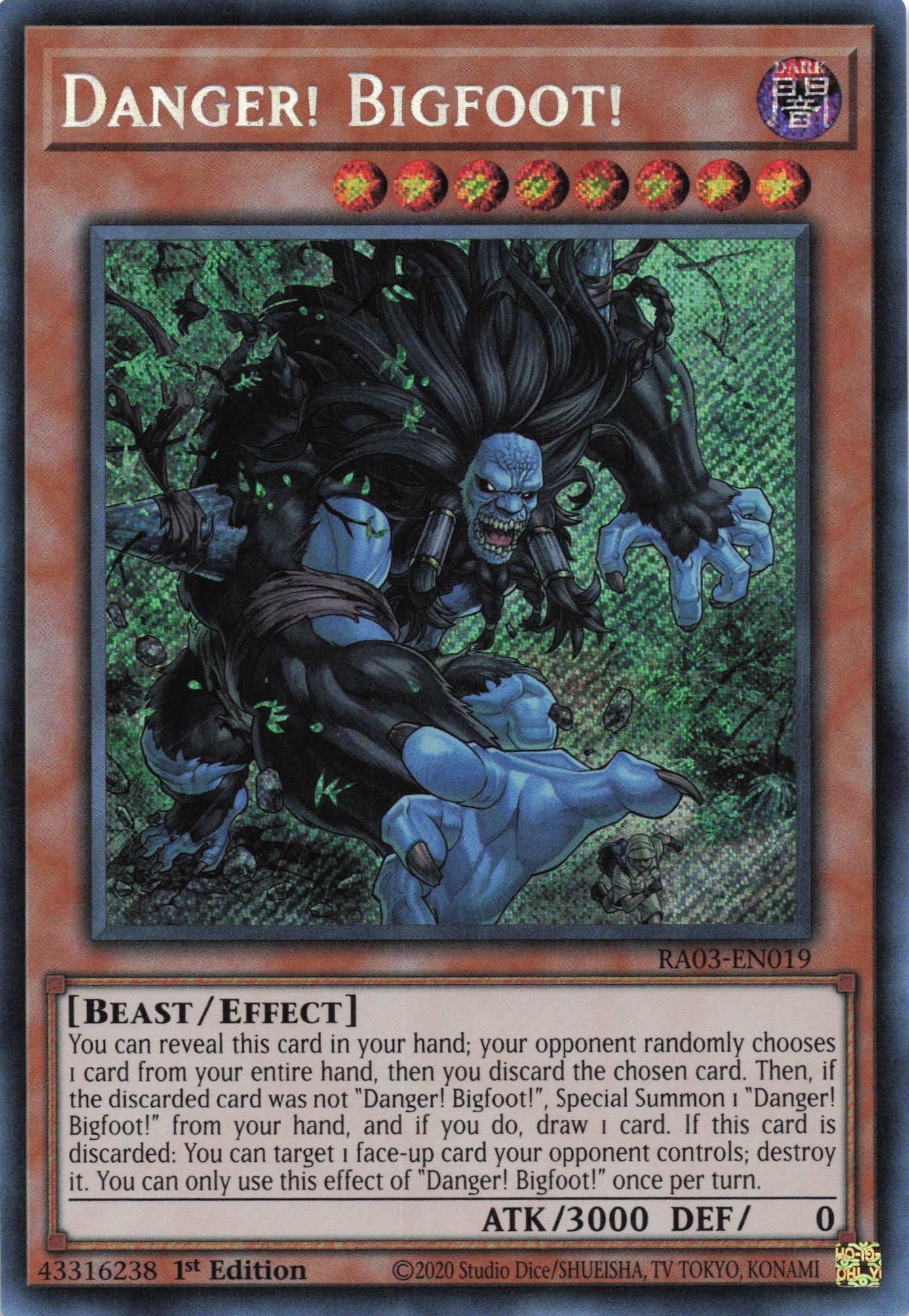 Danger! Bigfoot! RA03-EN019 - Secret Rare -