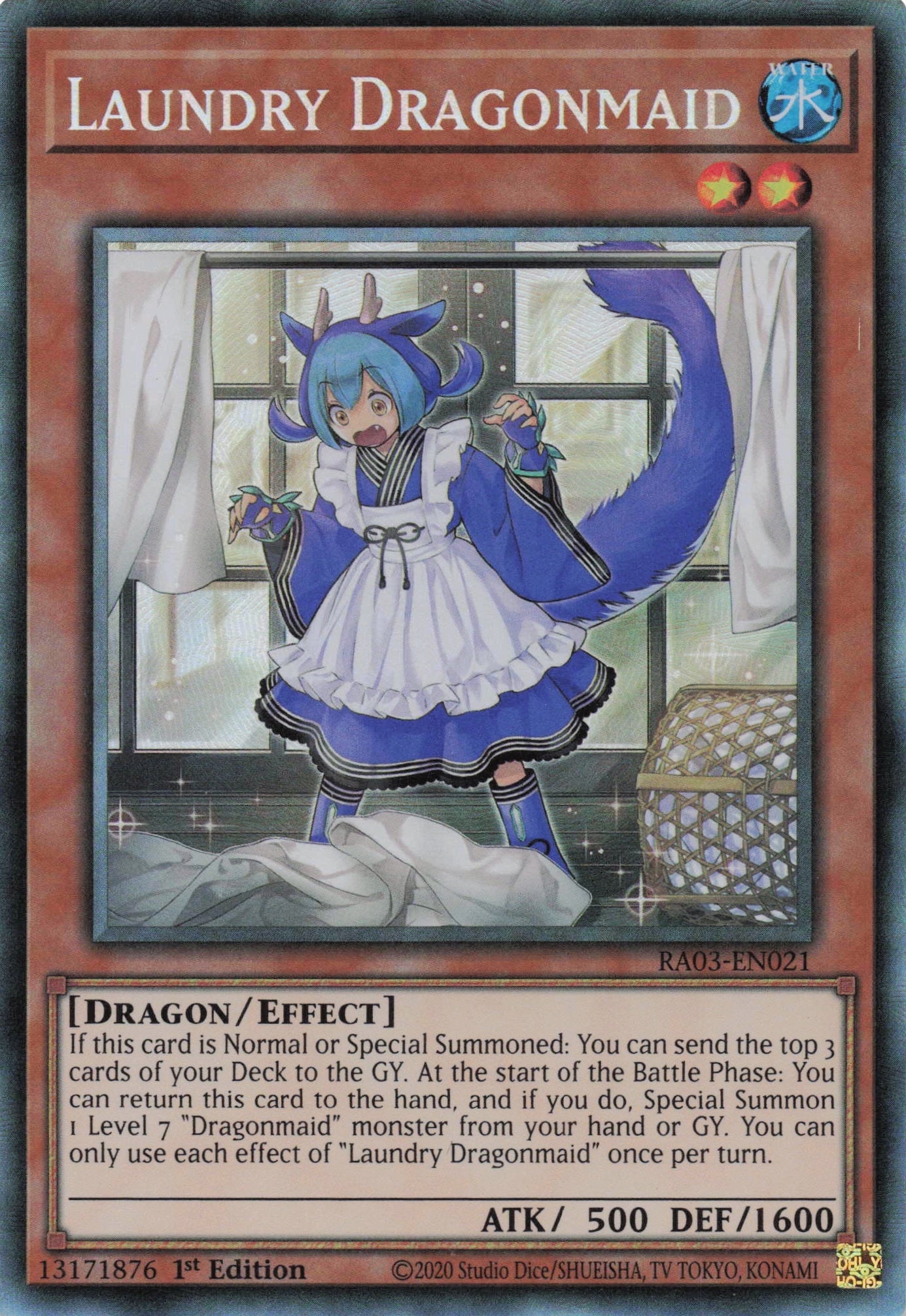 Laundry Dragonmaid RA03-EN021 - Collector's Rare -