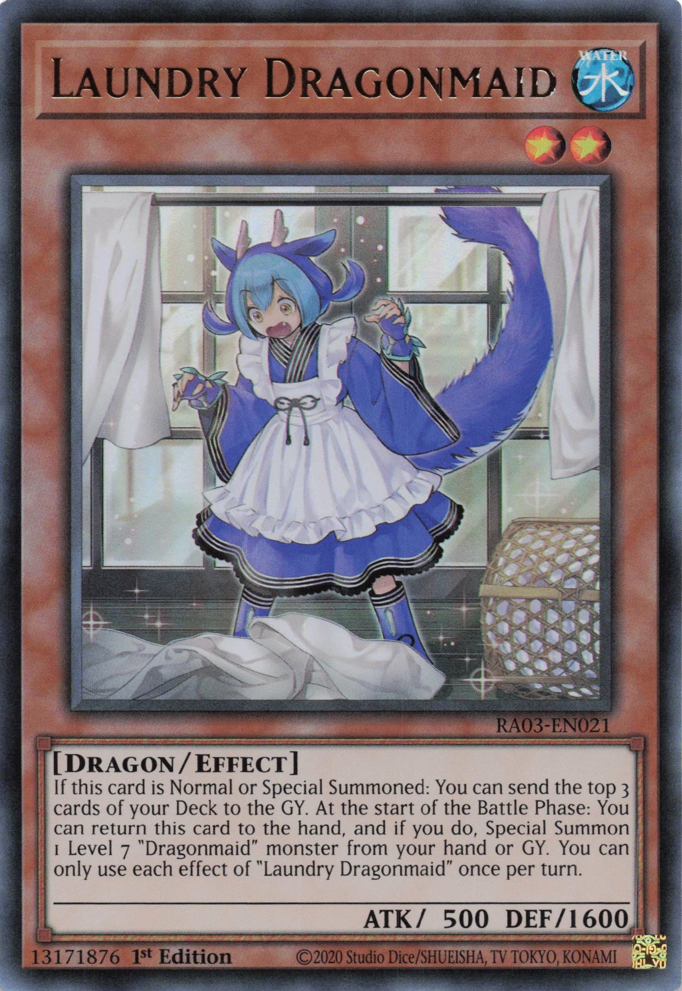 Laundry Dragonmaid RA03-EN021 - Ultra Rare -