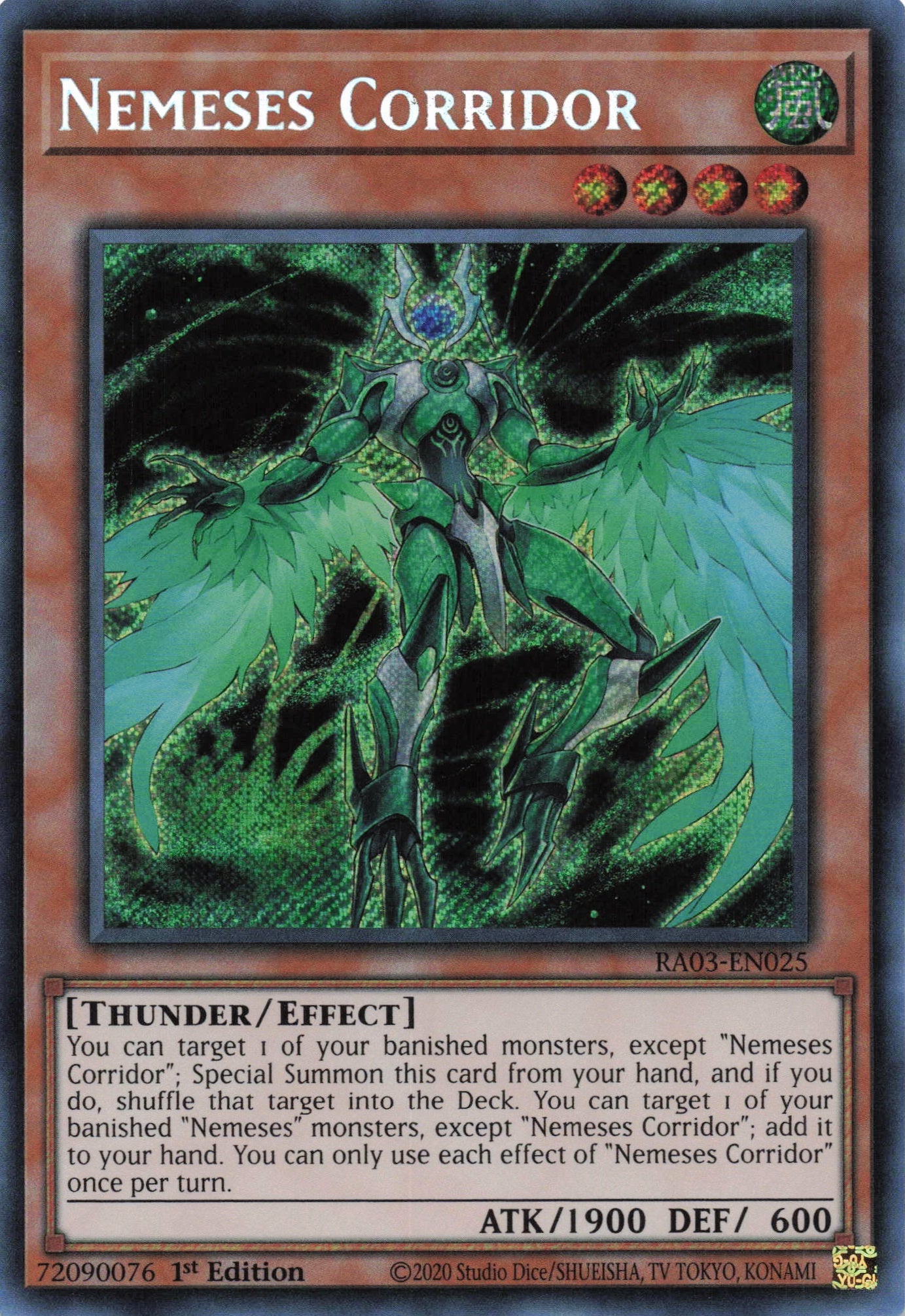 Nemeses Corridor RA03-EN025 - Secret Rare -