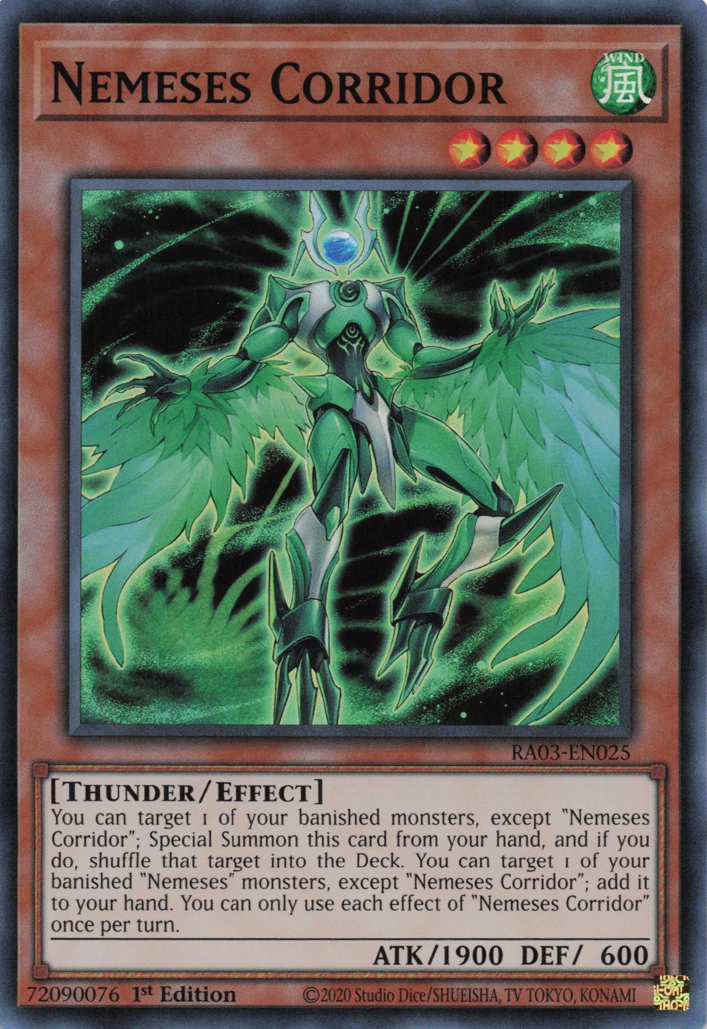 Nemeses Corridor RA03-EN025 - Super Rare -