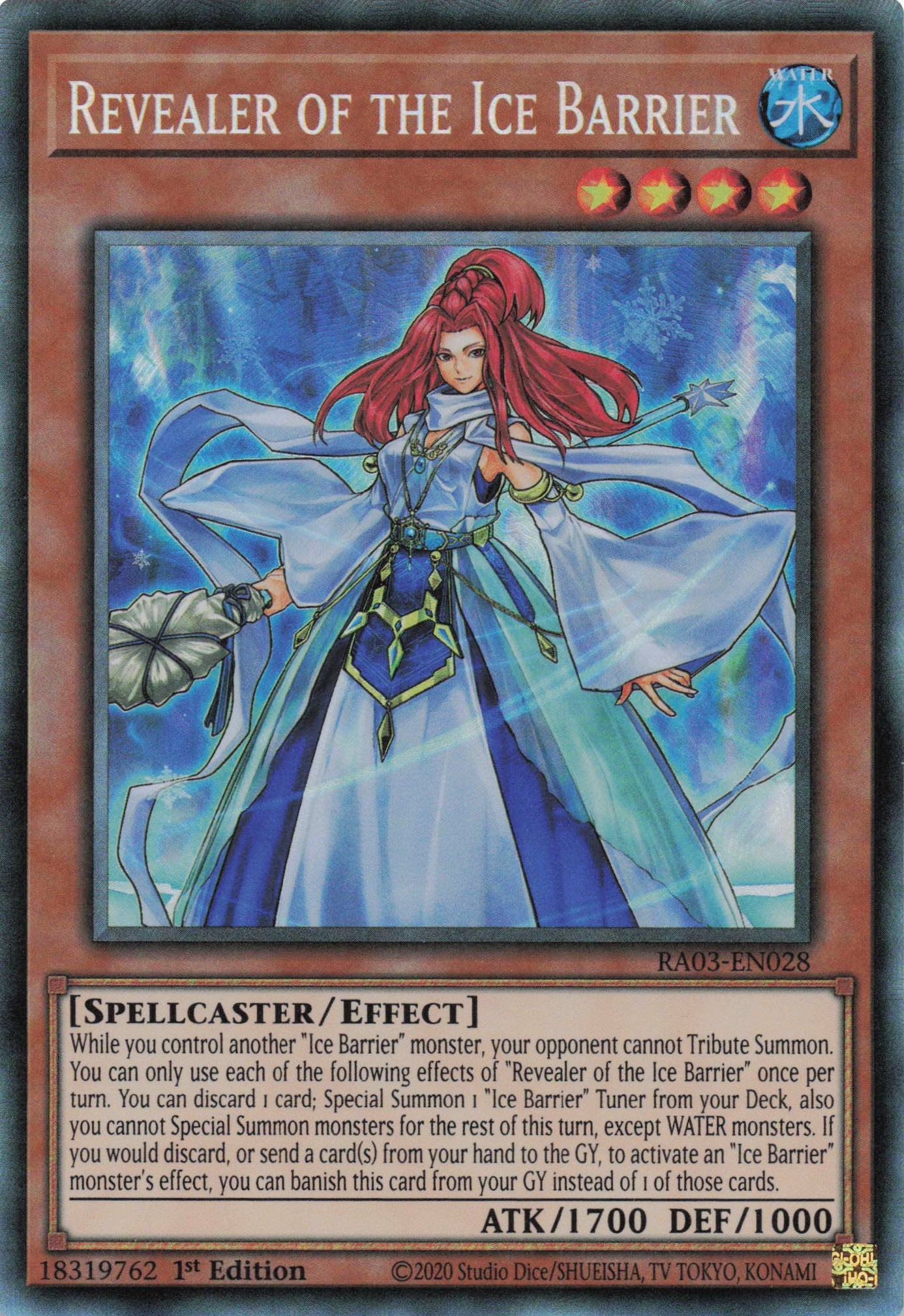 Revealer of the Ice Barrier RA03-EN028 - Collector's Rare -