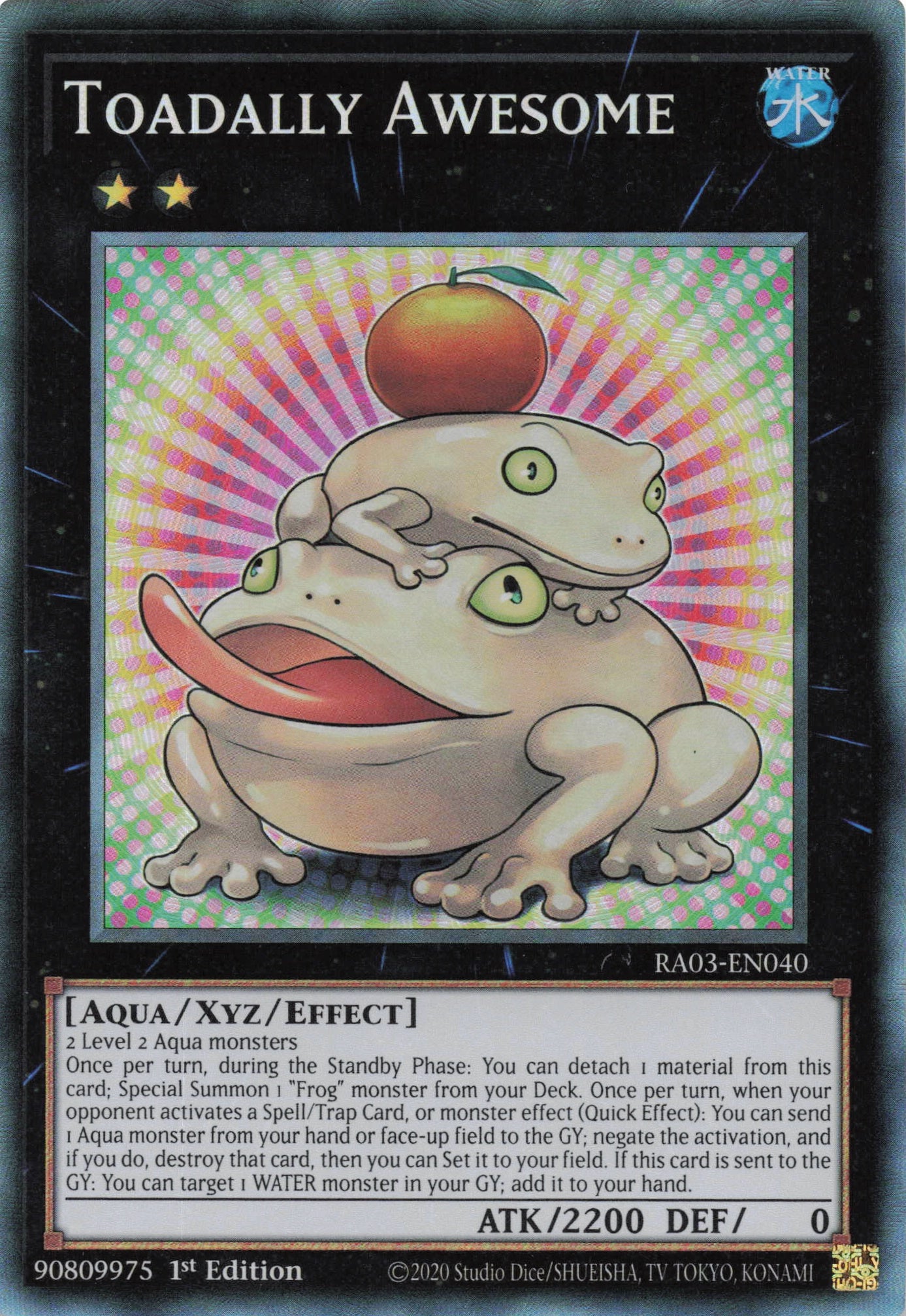 Toadally Awesome RA03-EN040 - Collector's Rare -