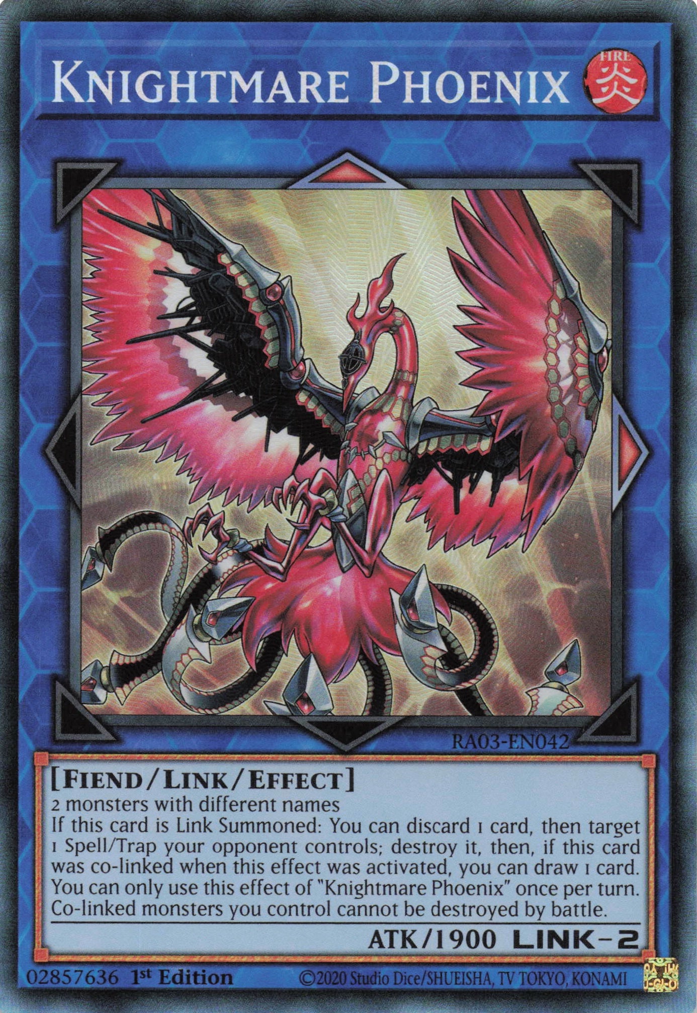 Knightmare Phoenix RA03-EN042 - Collector's Rare -