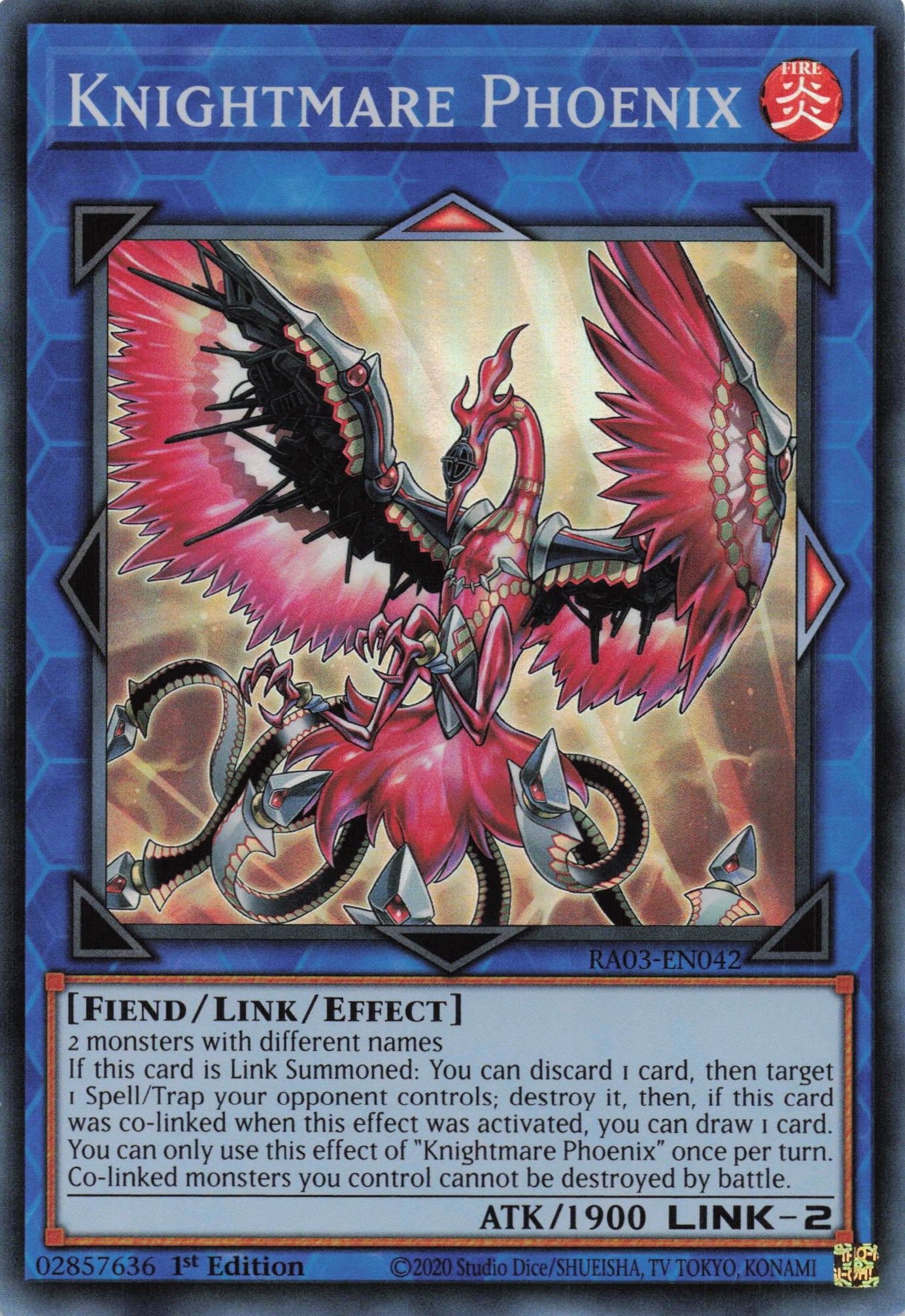 Knightmare Phoenix RA03-EN042 - Super Rare -
