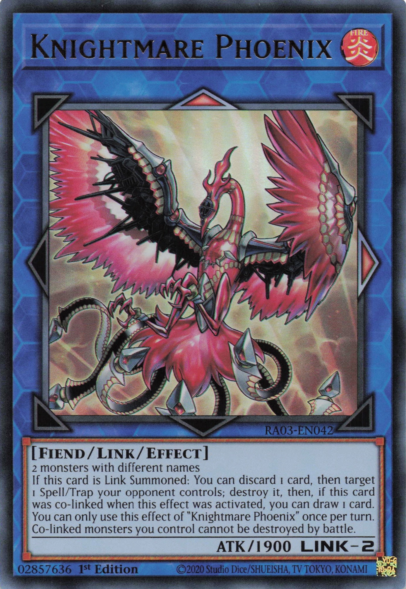 Knightmare Phoenix RA03-EN042 - Ultra Rare -