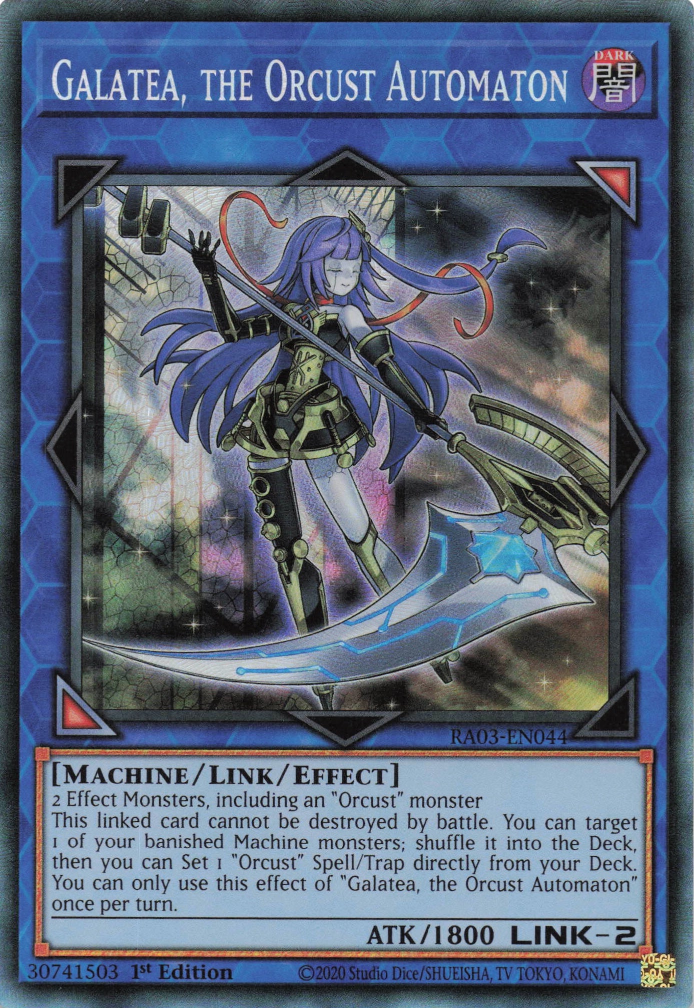 Galatea, the Orcust Automaton RA03-EN044 - Collector's Rare -