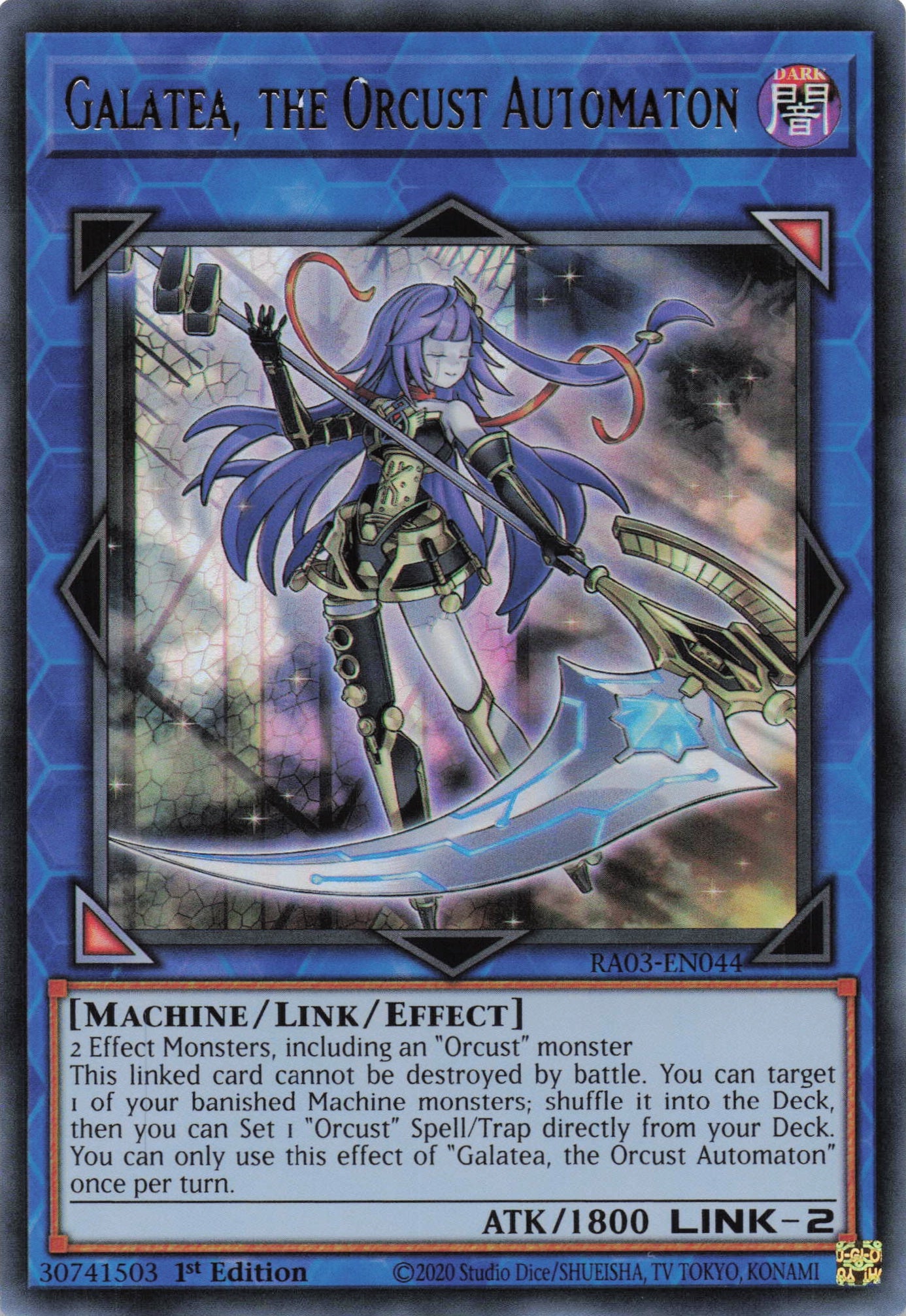 Galatea, the Orcust Automaton RA03-EN044 - Ultra Rare -