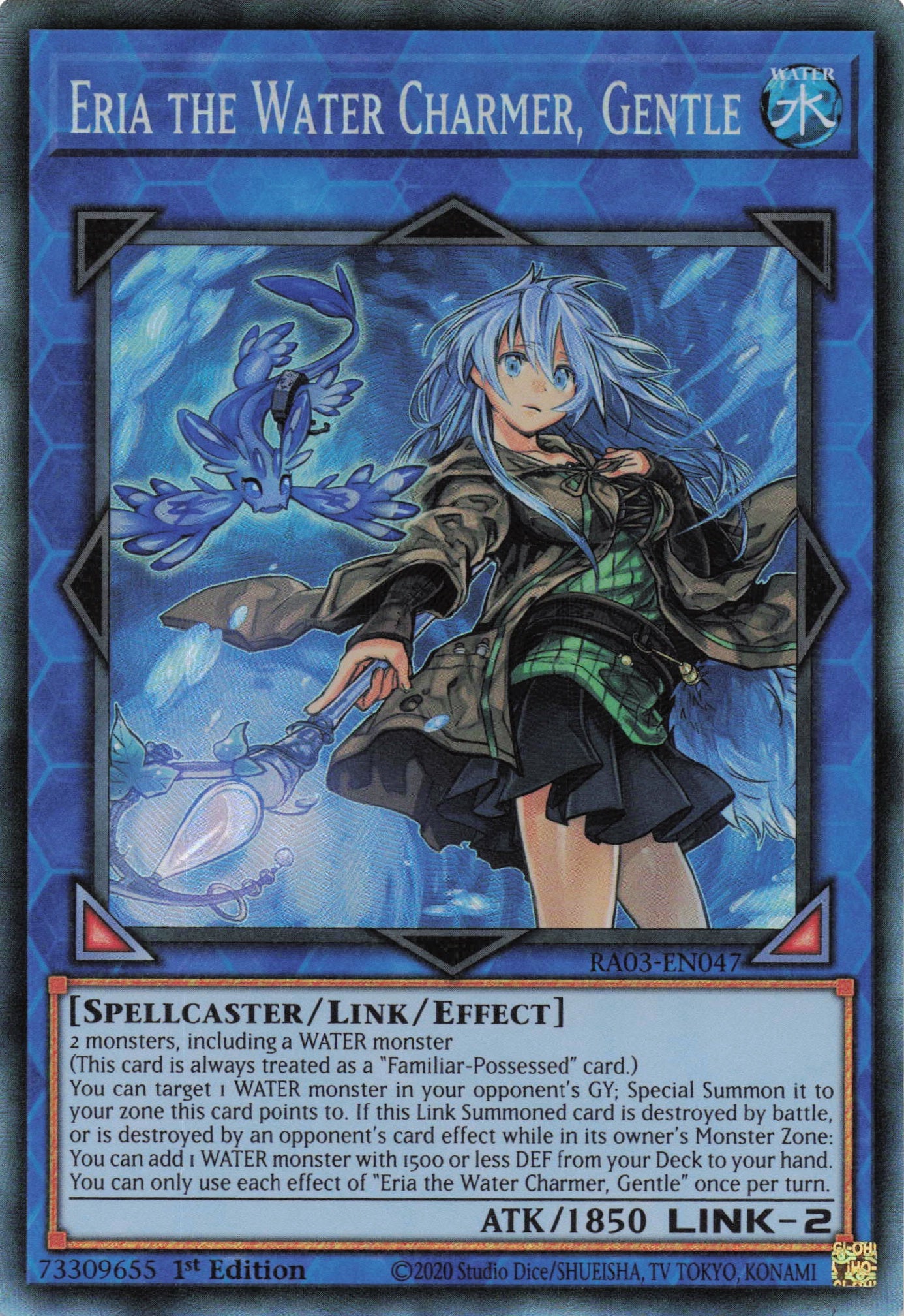 Eria the Water Charmer, Gentle RA03-EN047 - Collector's Rare -
