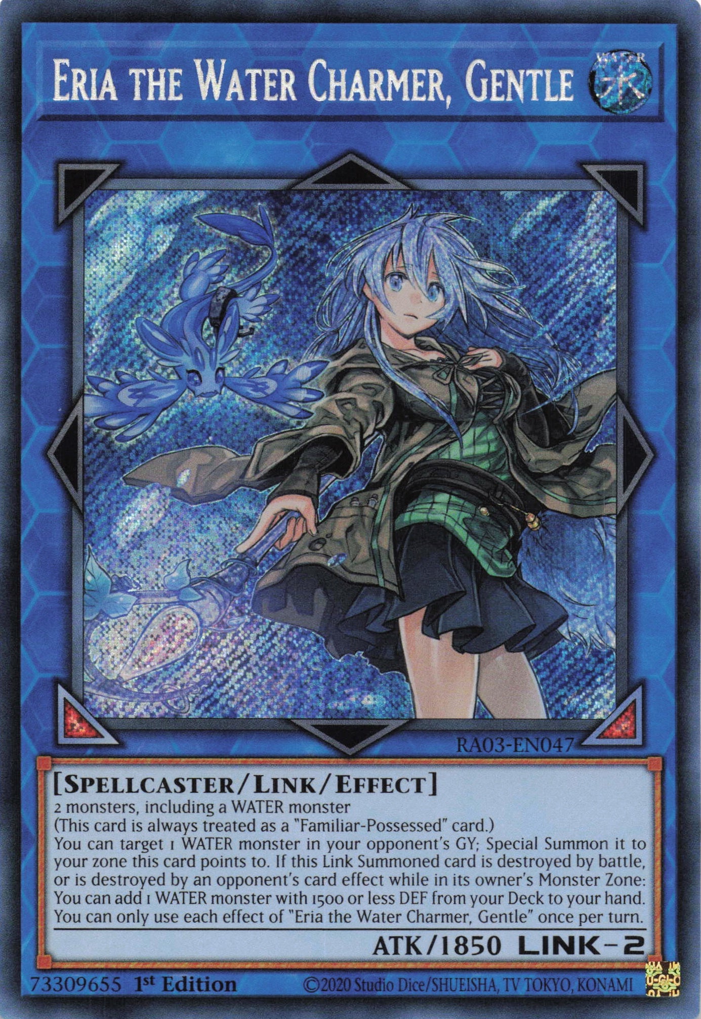 Eria the Water Charmer, Gentle RA03-EN047 - Secret Rare -