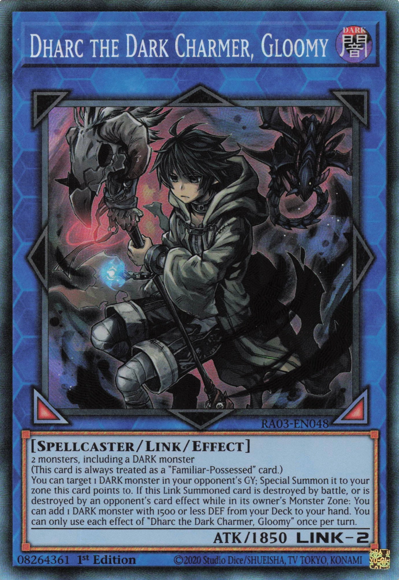 Dharc the Dark Charmer, Gloomy RA03-EN048 - Collector's Rare -