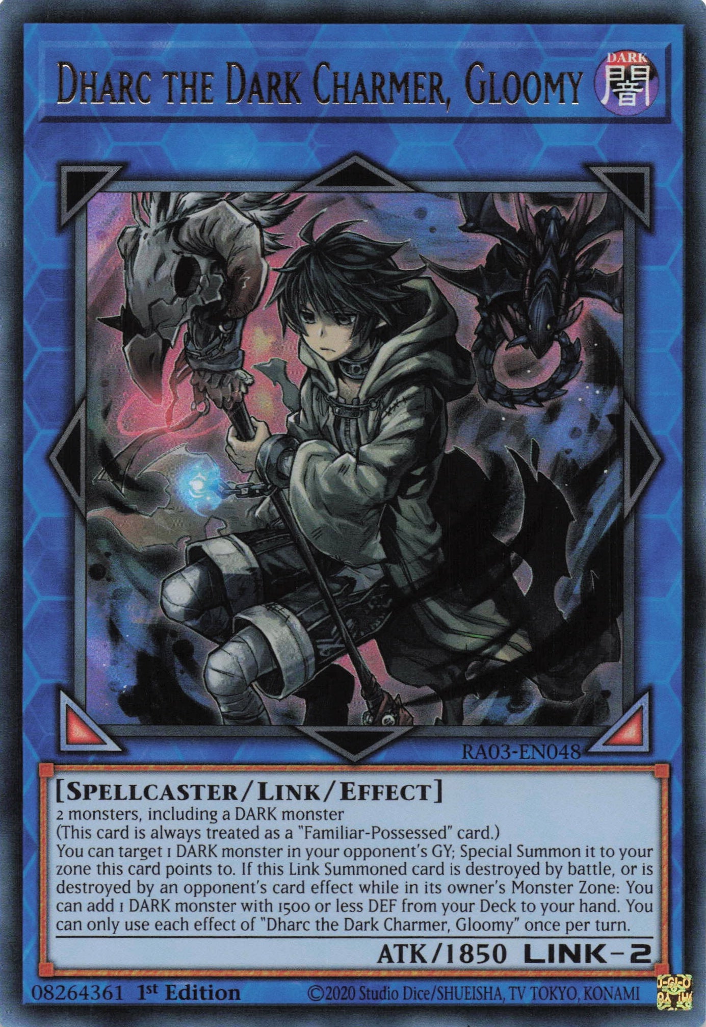 Dharc the Dark Charmer, Gloomy RA03-EN048 - Ultra Rare -