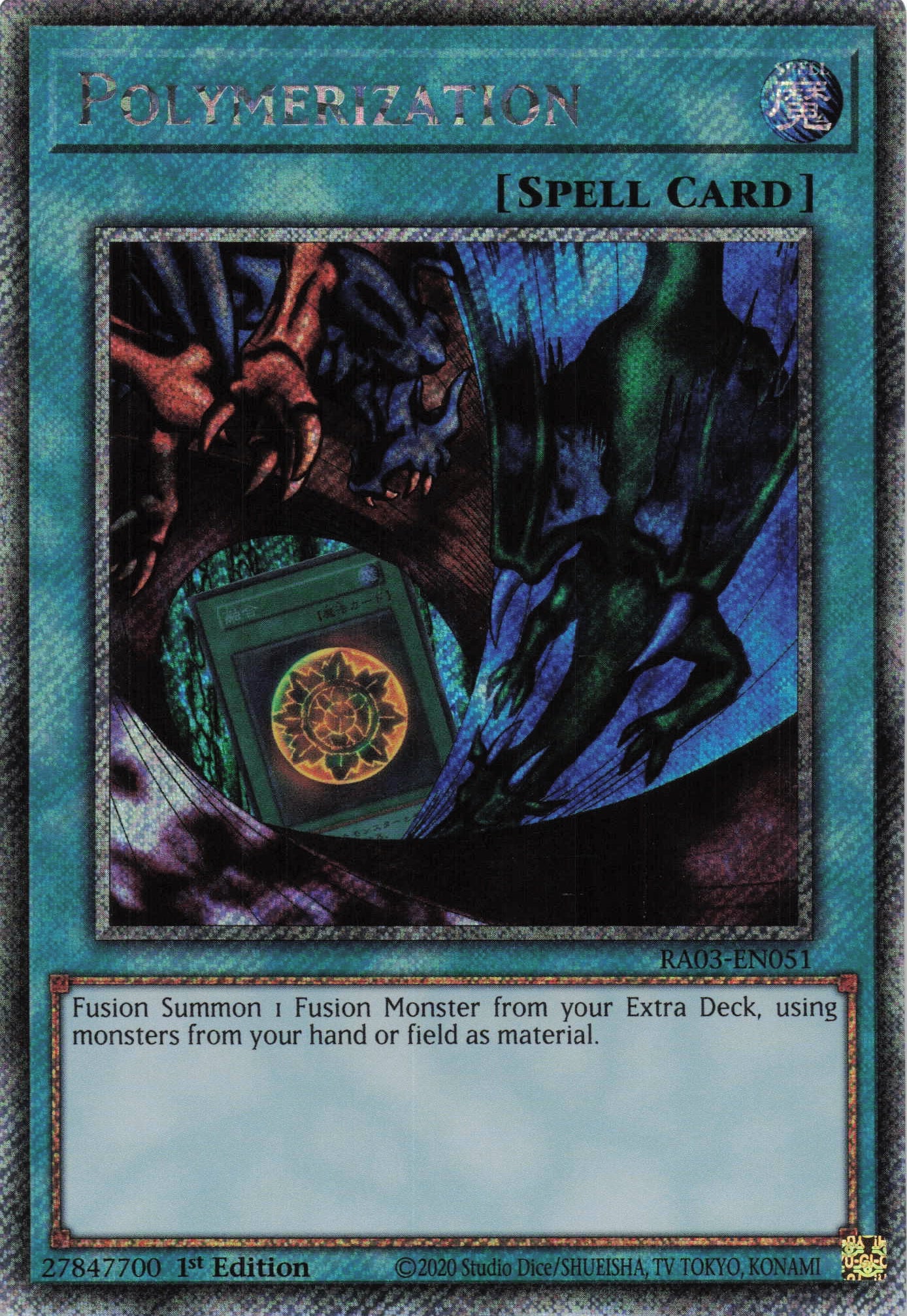 Polymerization RA03-EN051 - Quarter Century Secret Rare -