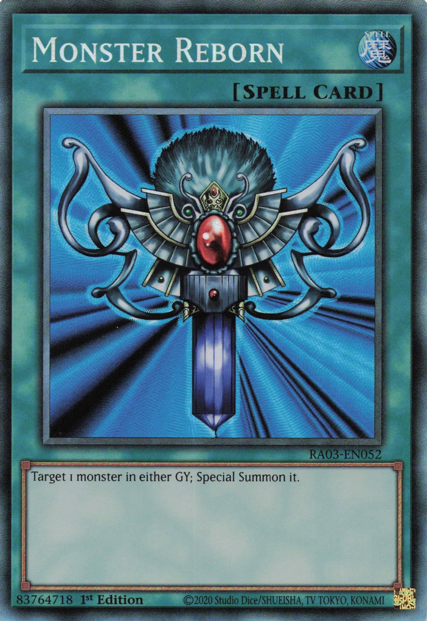 Monster Reborn RA03-EN052 - Collector's Rare -