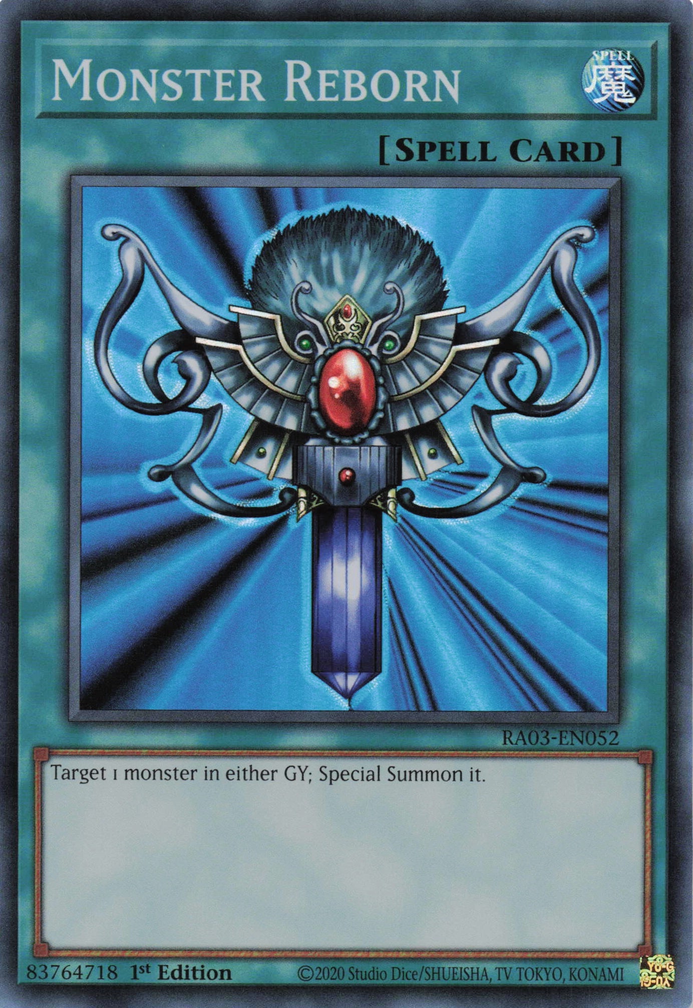 Monster Reborn RA03-EN052 - Super Rare -