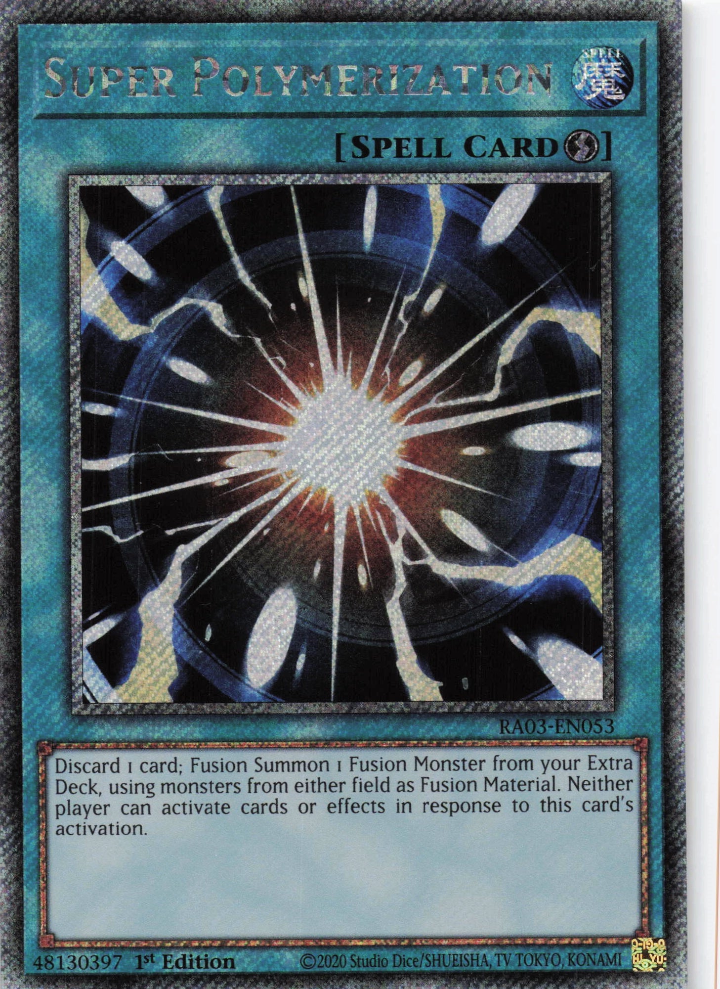 Super Polymerization RA03-EN053 - Platinum Secret Rare -
