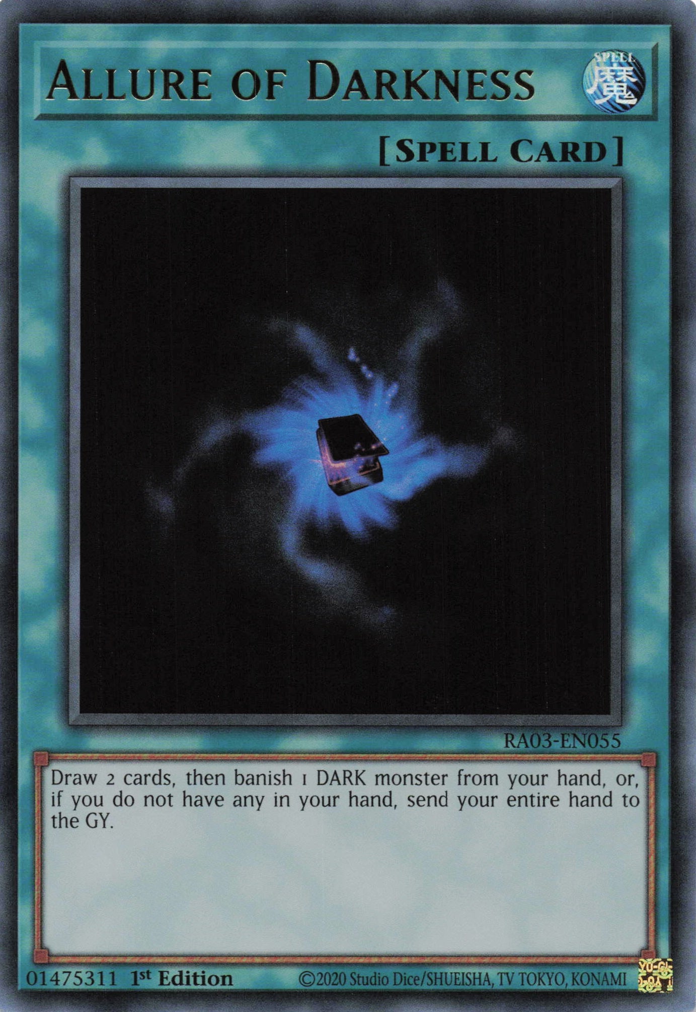 Allure of Darkness RA03-EN055 - - Ultra Rare - -