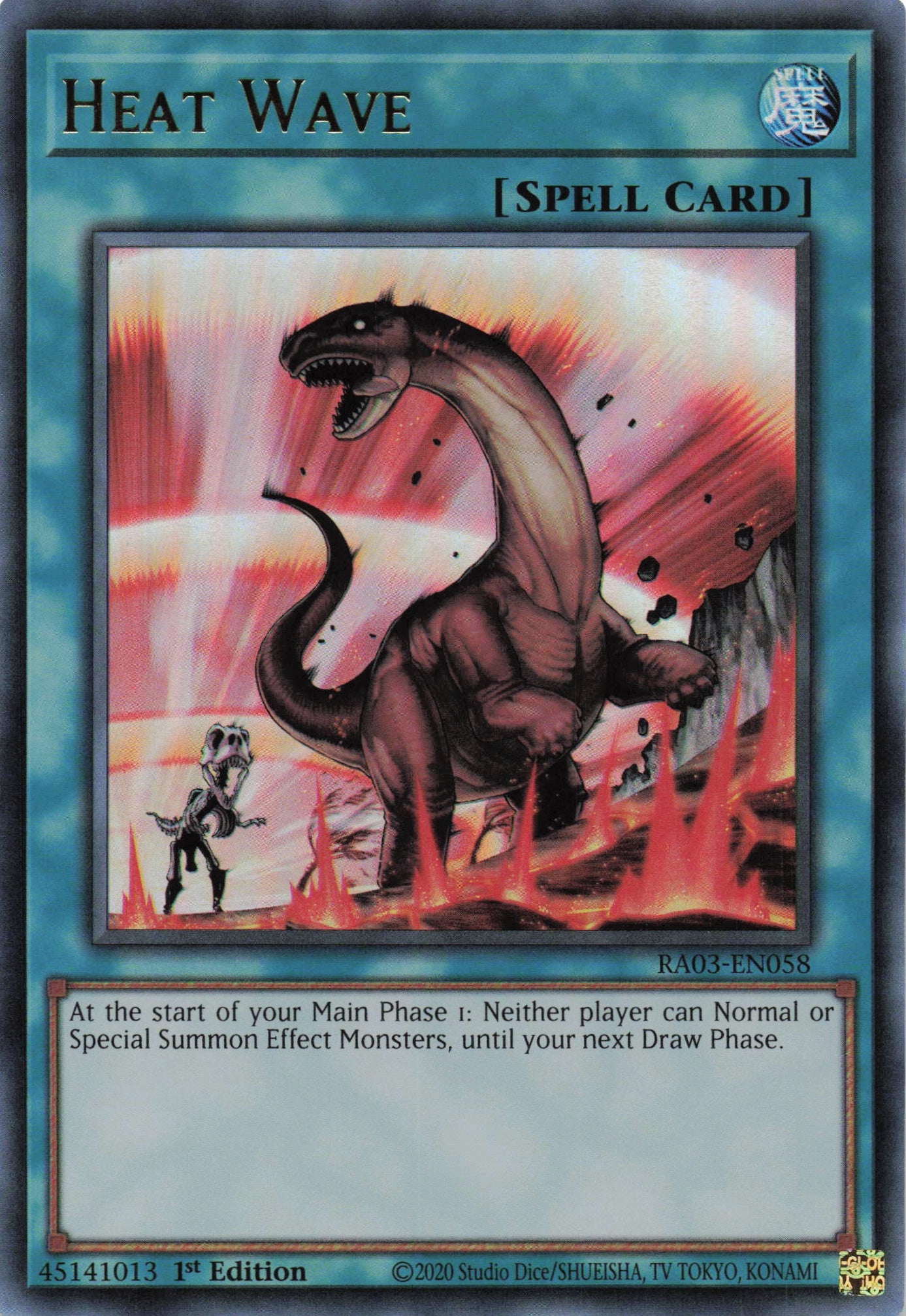 Heat Wave RA03-EN058 - Ultra Rare -