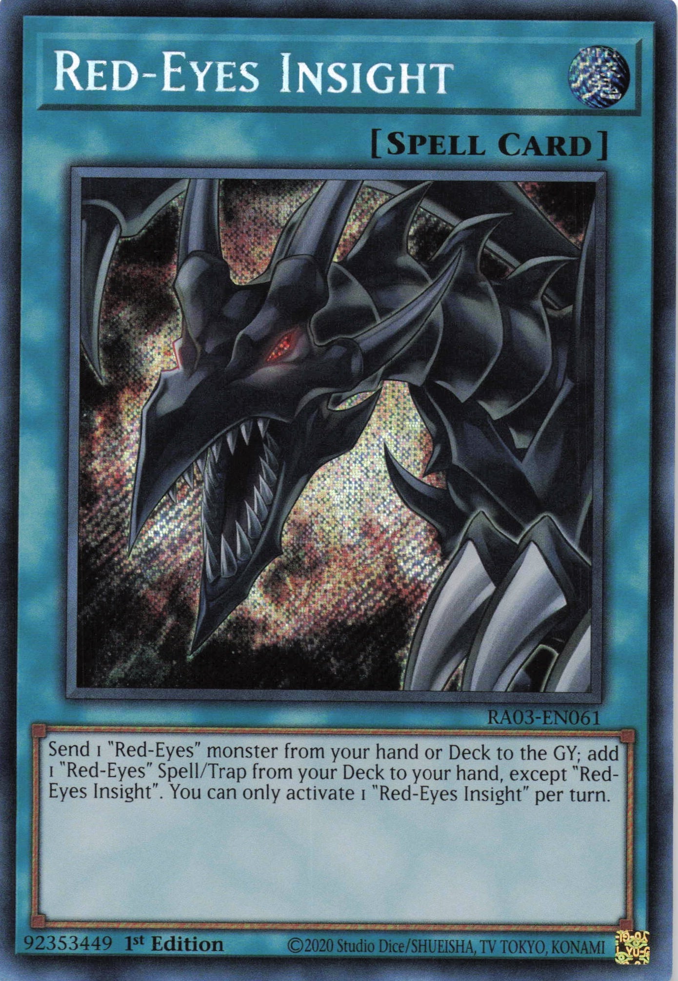 Red-Eyes Insight RA03-EN061 - Secret Rare -